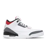Jordan Jordan 3 Retro SE Fire Red Denim (2020) Size 10, DS BRAND NEW*