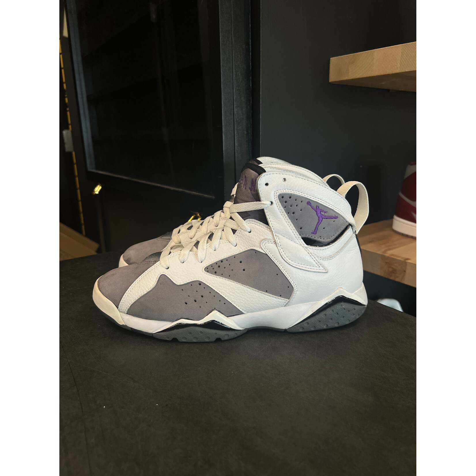 Jordan Jordan 7 Retro Flint Size 8.5, PREOWNED*