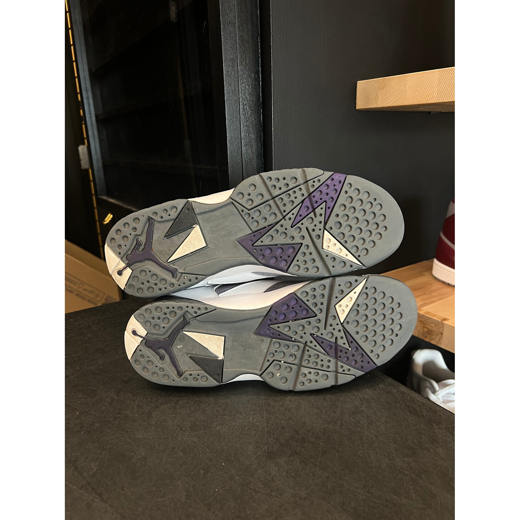 Jordan Jordan 7 Retro Flint Size 8.5, PREOWNED*