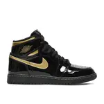 Jordan Jordan 1 Retro High Black Metallic Gold (2020) Size 10.5, DS BRAND NEW*