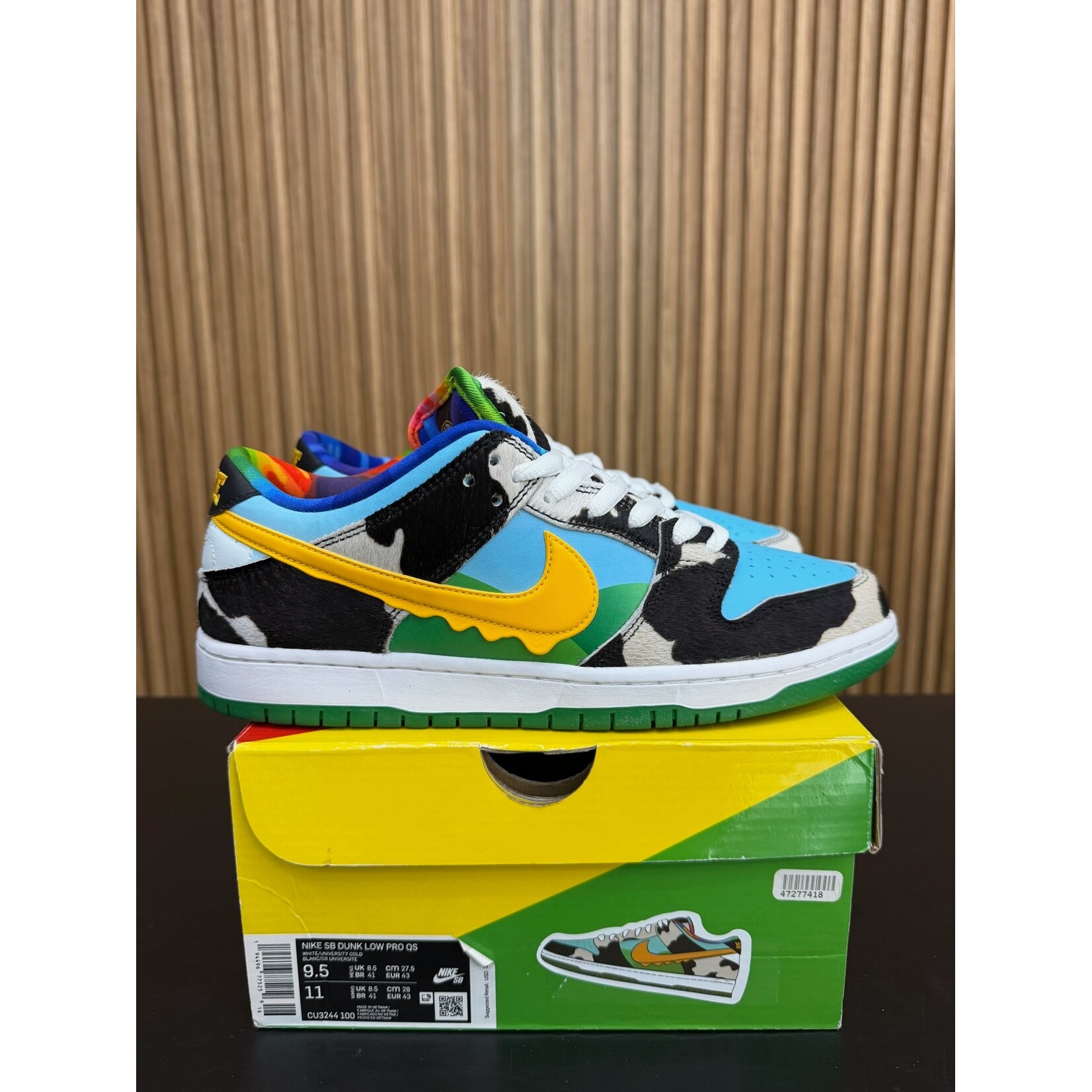 Nike Nike SB Dunk Low Ben & Jerry's Chunky Dunky Size 9.5, PREOWNED