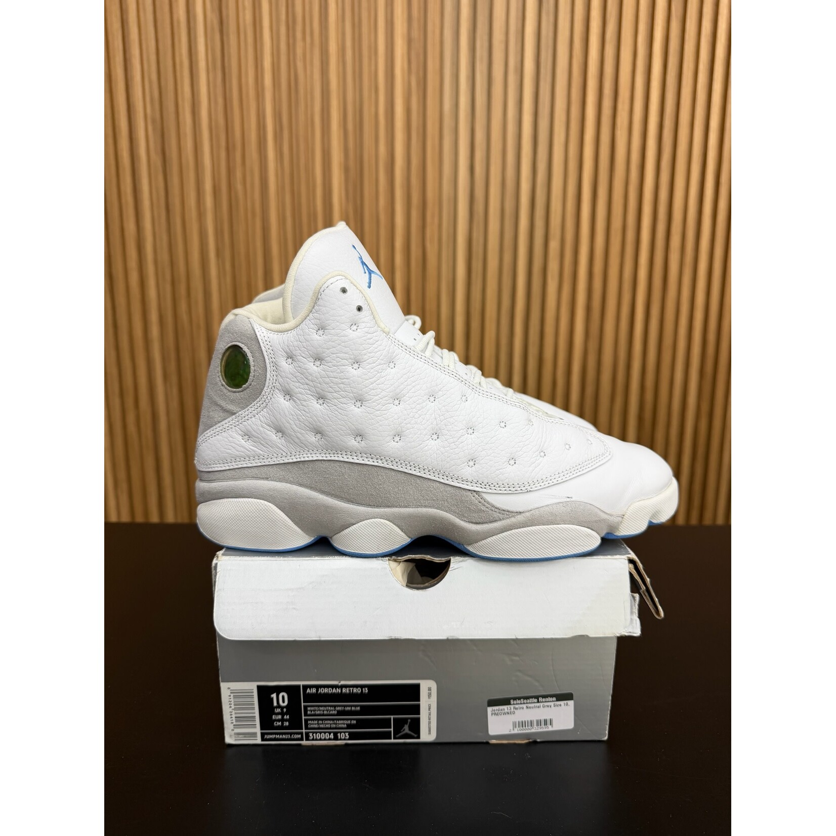 Jordan Jordan 13 Retro Neutral Grey Size 10, PREOWNED*