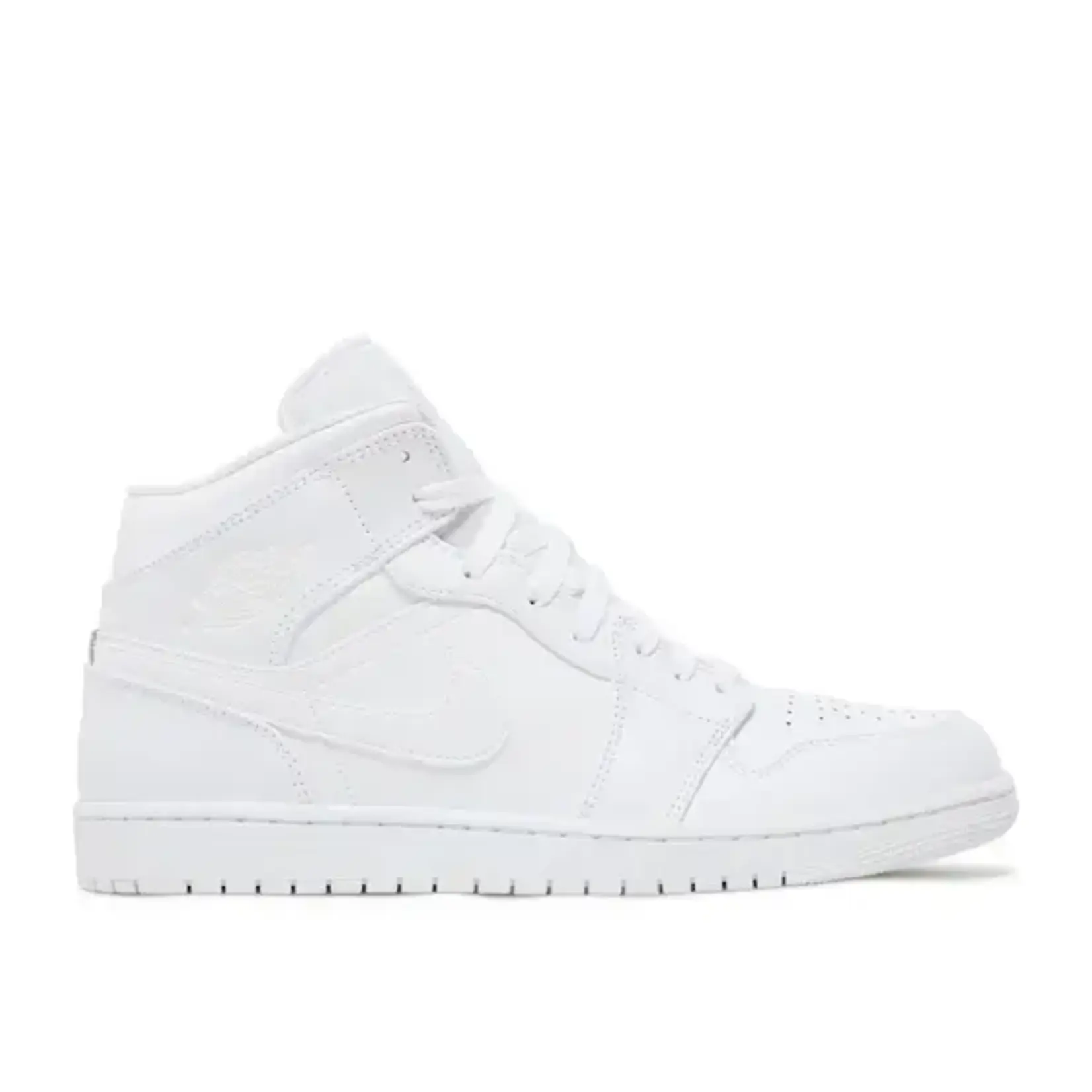 Jordan Jordan 1 Mid Triple White Size 8.5, DS BRAND NEW