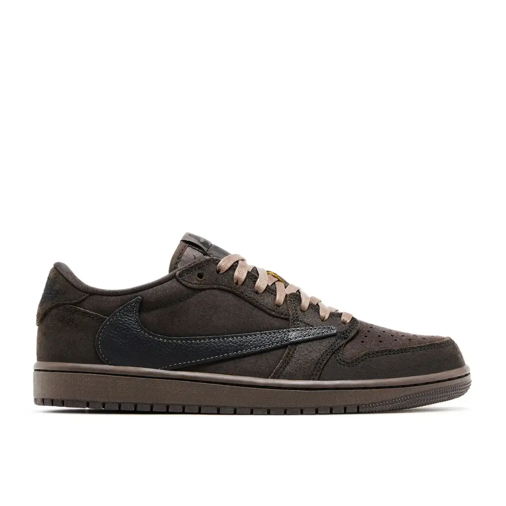 Jordan Jordan 1 Retro Low OG SP Travis Scott Velvet Brown Size 8.5, DS BRAND NEW DAMAGED BOX