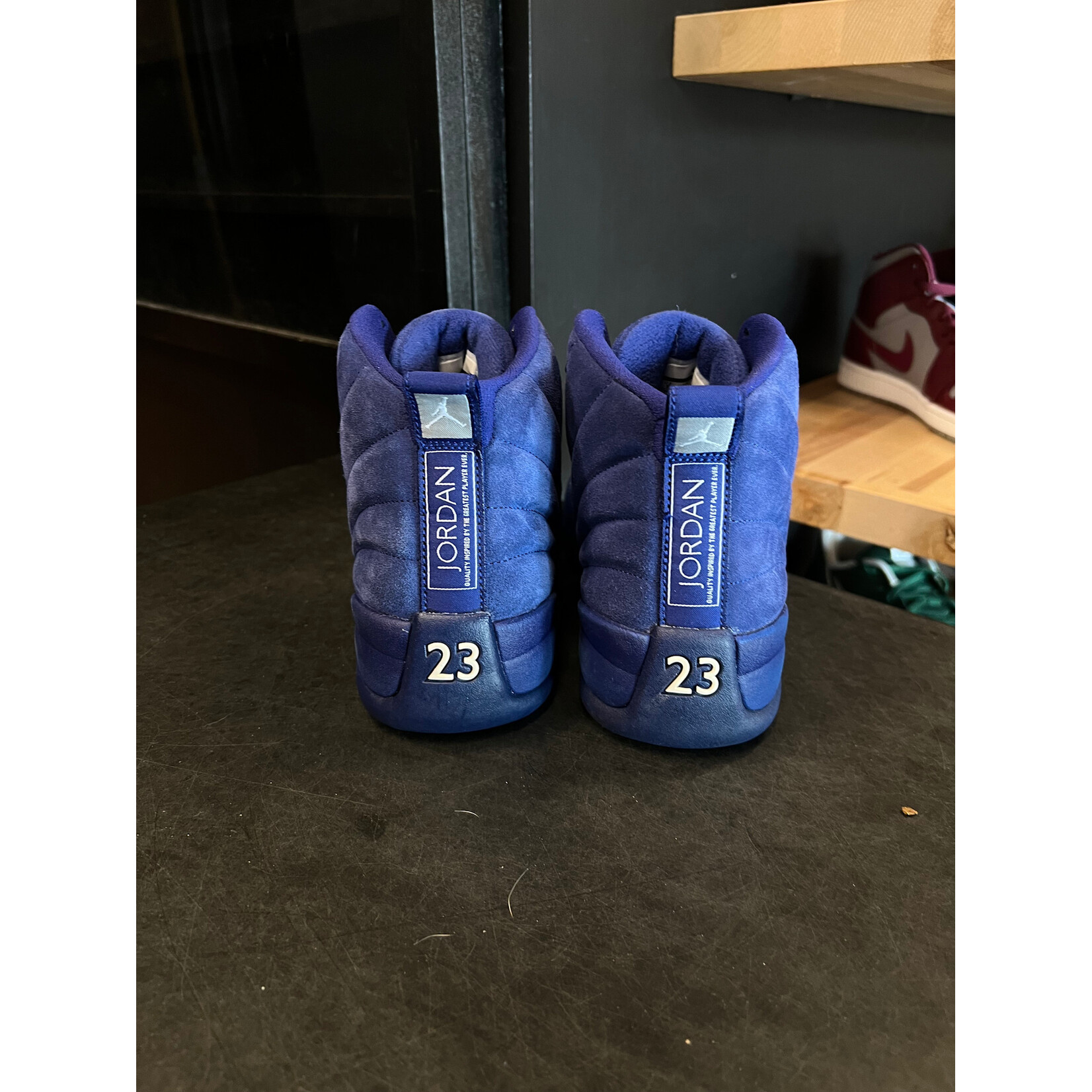 Jordan Jordan 12 Retro Deep Royal Blue Size 10, PREOWNED NO BOX*
