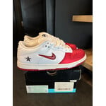 Nike Nike SB Dunk Low Supreme Jewel Swoosh Red Size 8, PREOWNED*