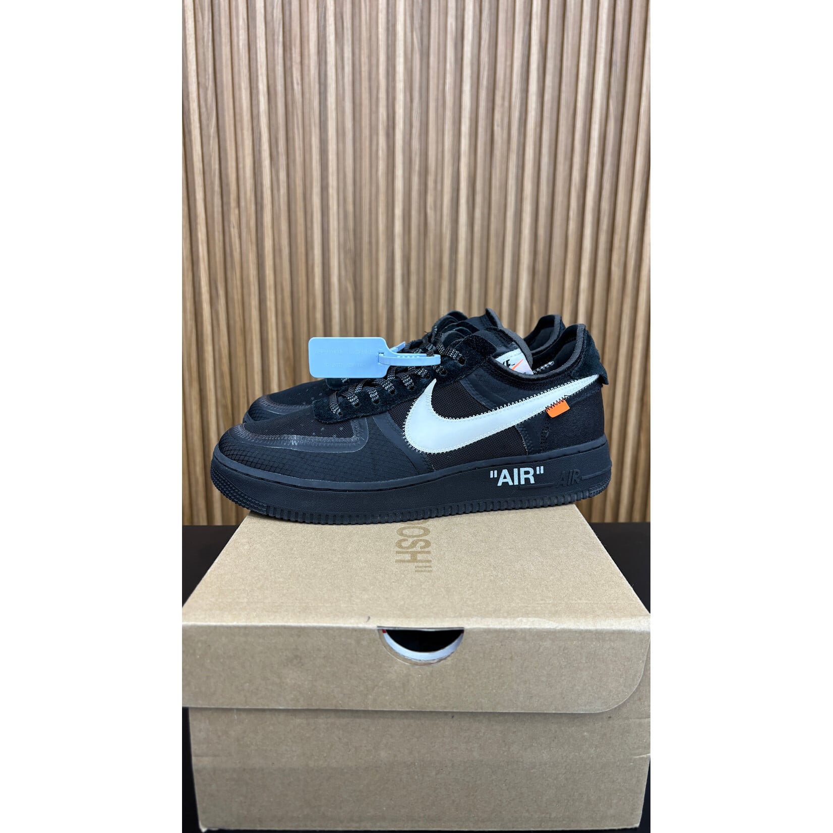 Nike Nike Air Force 1 Low Off-White Black White Size 10, PREOWNED