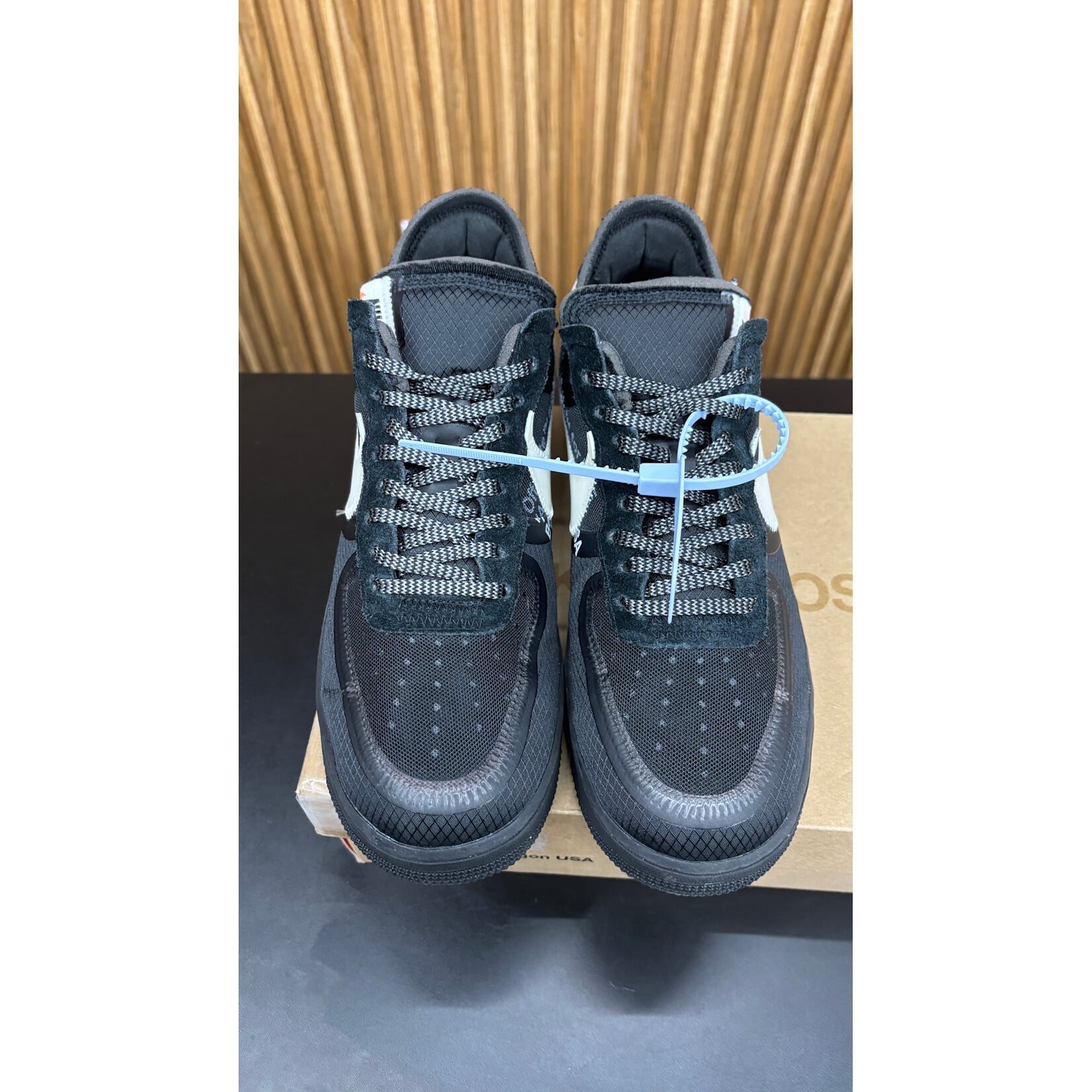 Nike Nike Air Force 1 Low Off-White Black White Size 10, PREOWNED