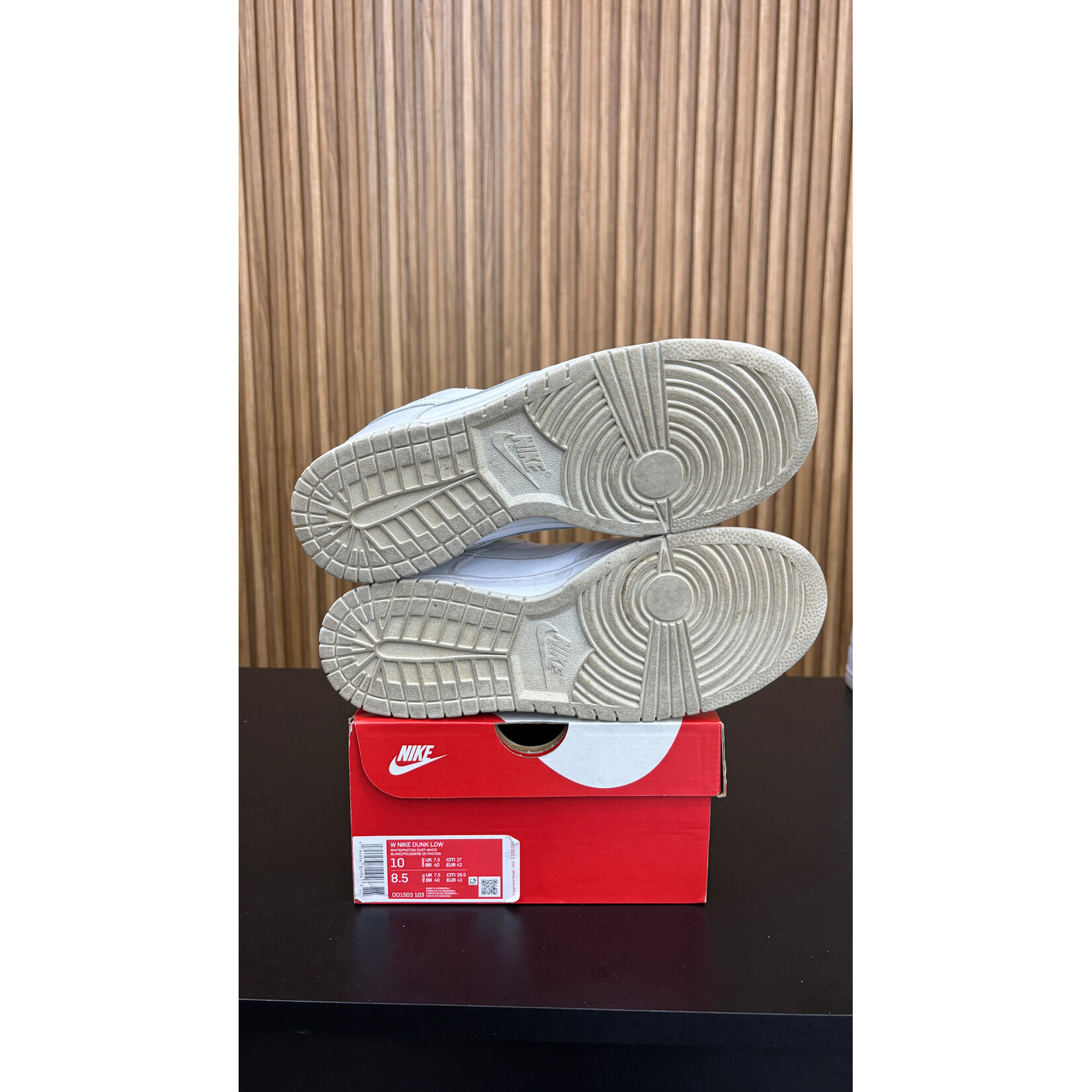 Nike Nike Dunk Low Next Nature Light Smoke Grey (Women's) Size 9W, PREOWNED