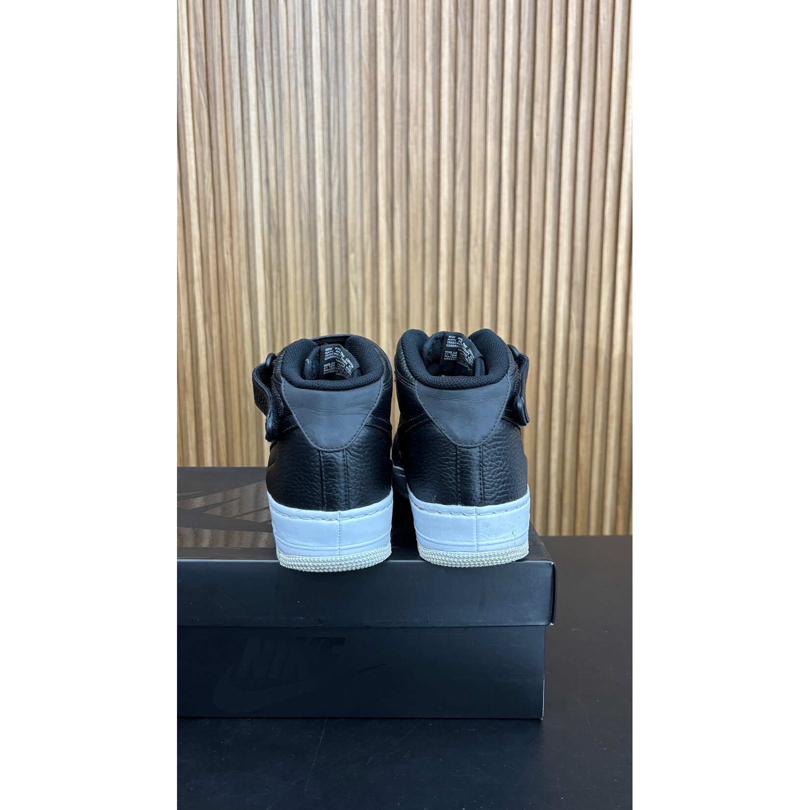 Nike Nike - Air Force 1 Mid CMFT SP 'Black' Size 7, PREOWNED