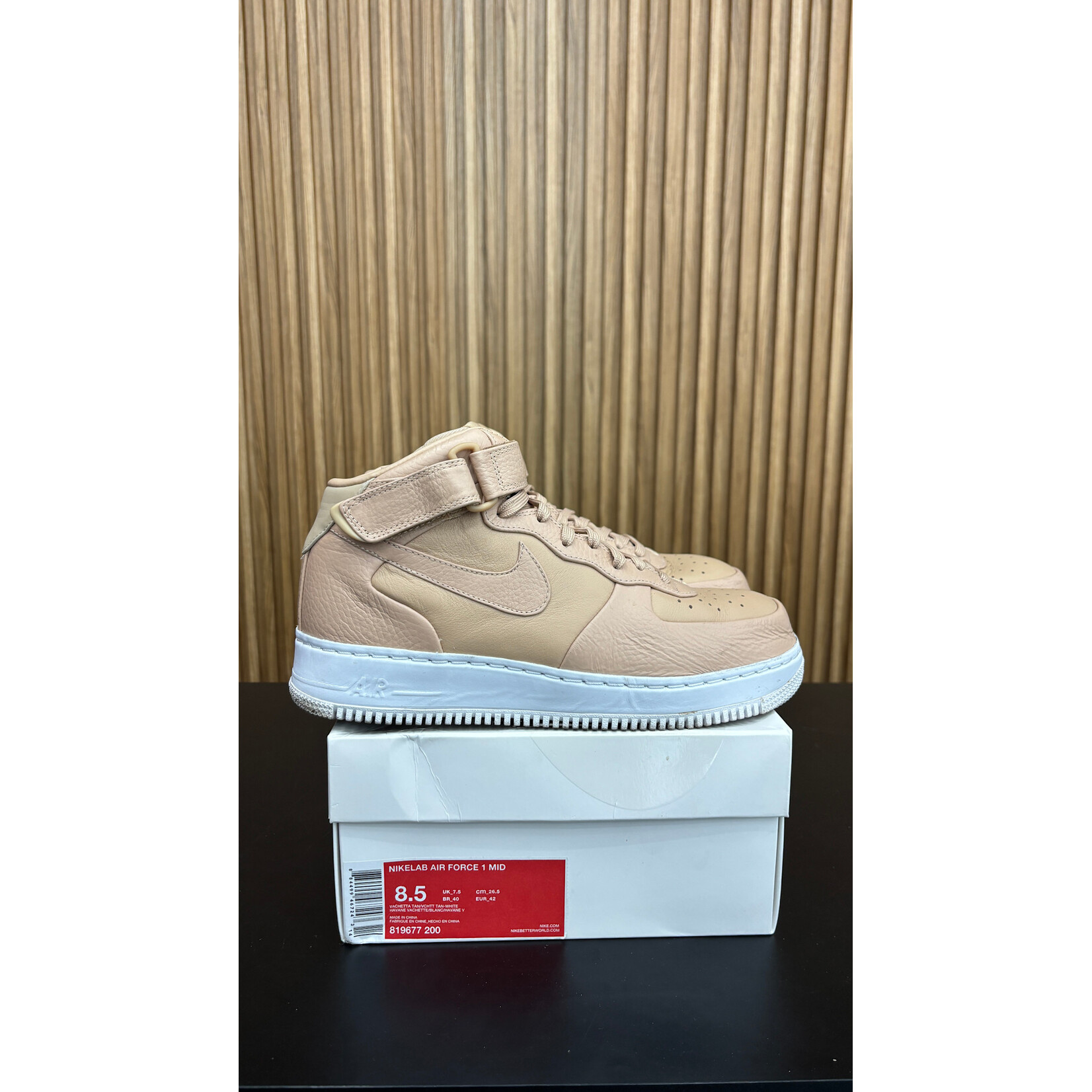 Nike Nike Air Force 1 Mid Vachetta Tan Size 8.5, PREOWNED