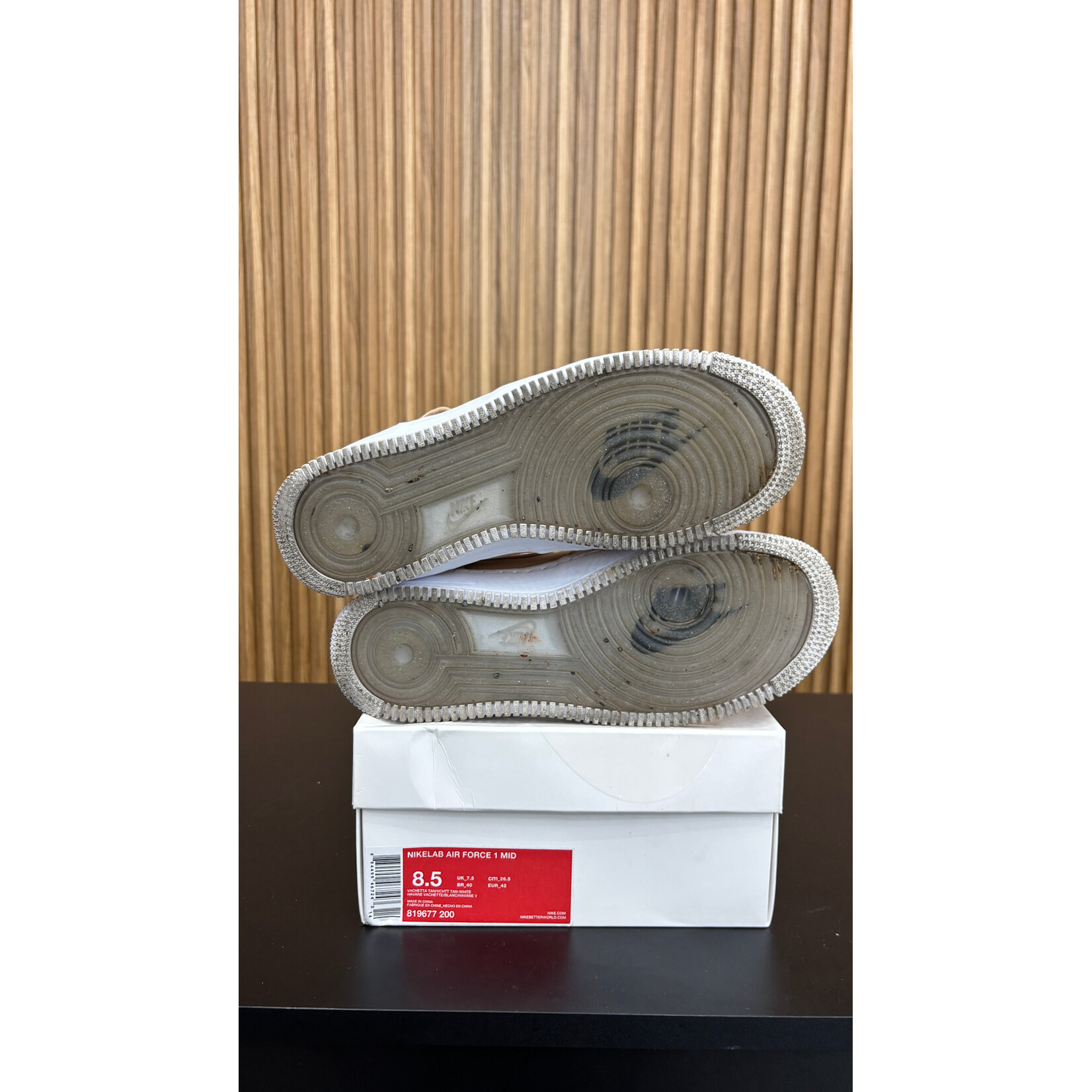Nike Nike Air Force 1 Mid Vachetta Tan Size 8.5, PREOWNED