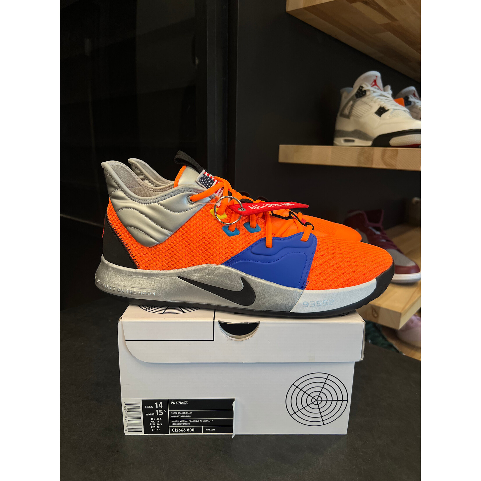 Nike Nike PG 3 NASA Size 14, PREOWNED