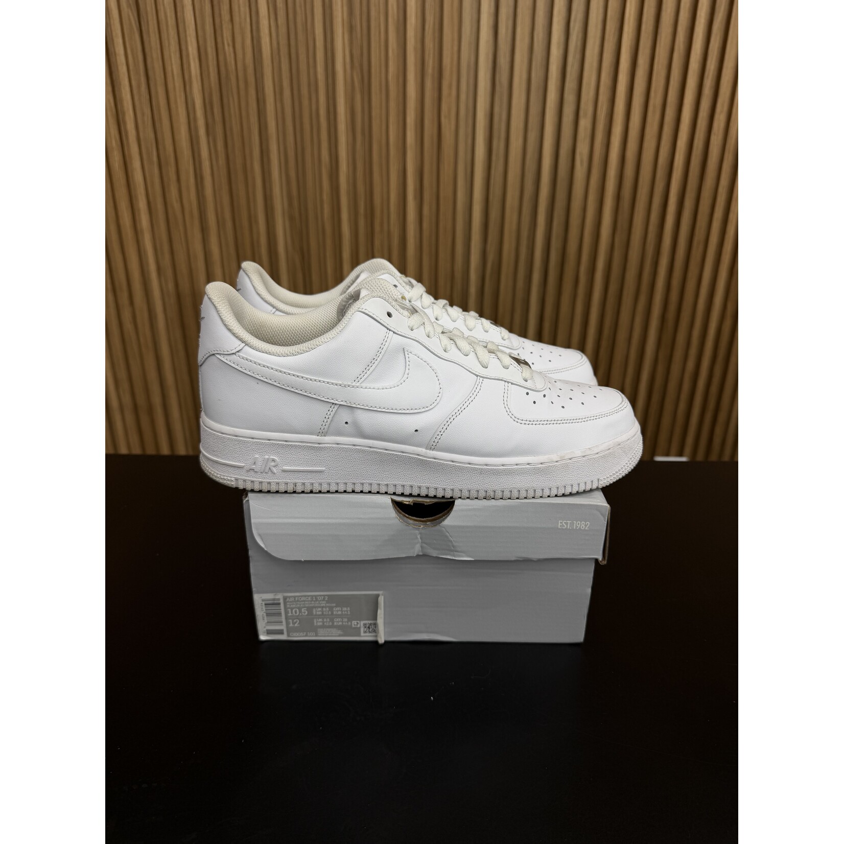 Nike Nike Air Force 1 Low '07 White Size 10.5, PREOWNED
