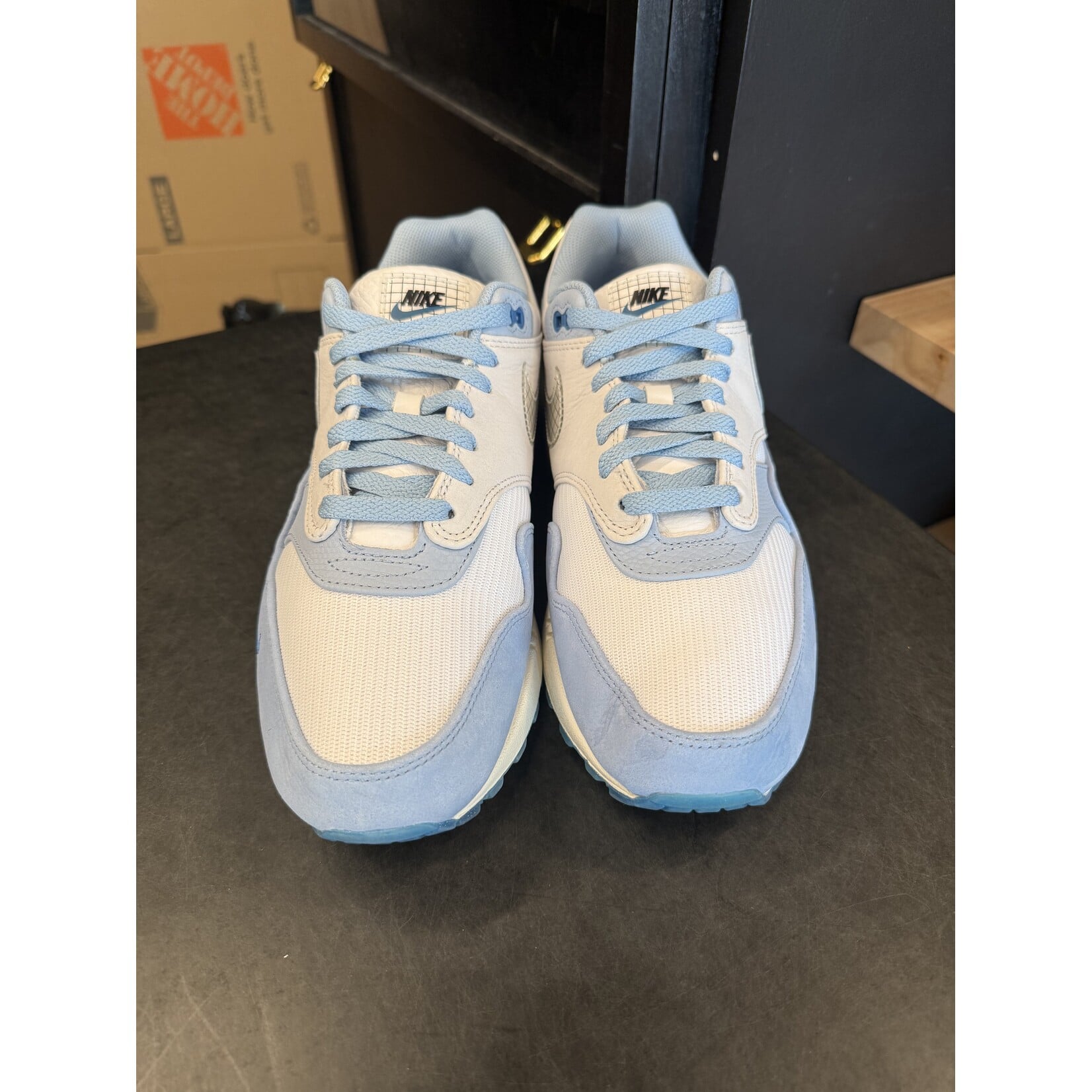 Nike Nike Air Max 1 Premium Blueprint Size 12, PREOWNED*