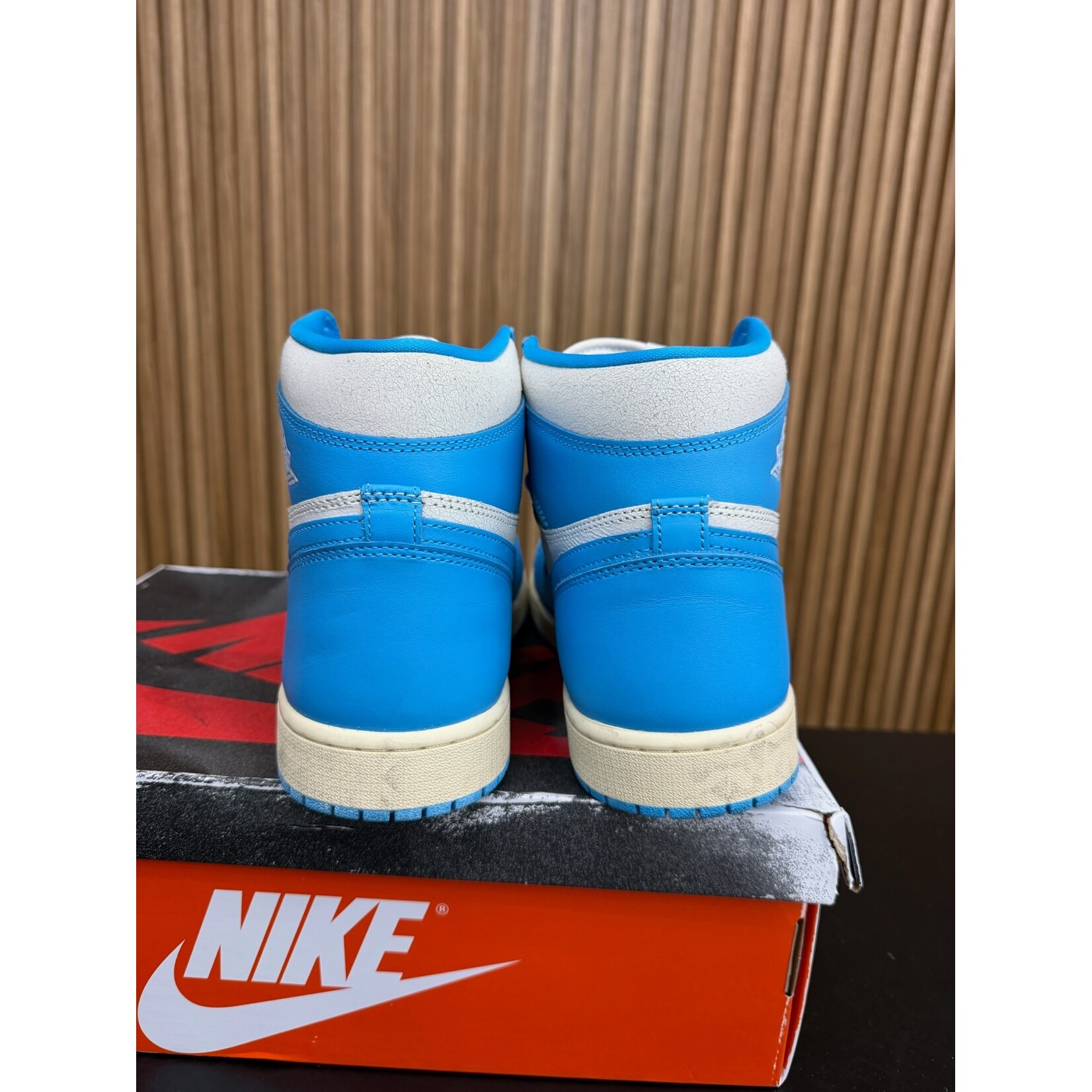 Jordan Jordan 1 Retro High OG UNC Reimagined Size 12, PREOWNED*
