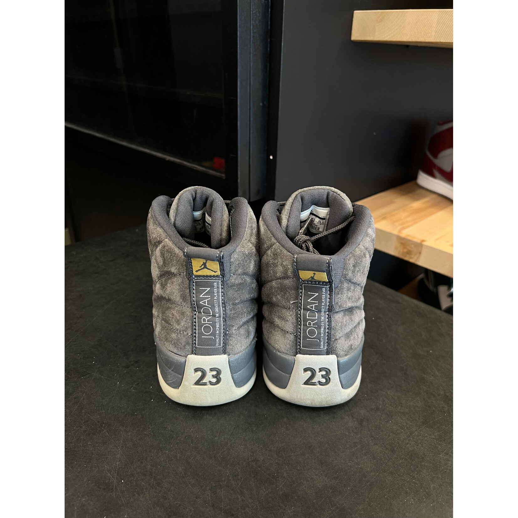 Jordan Jordan 12 Retro Dark Grey Size 8.5, PREOWNED