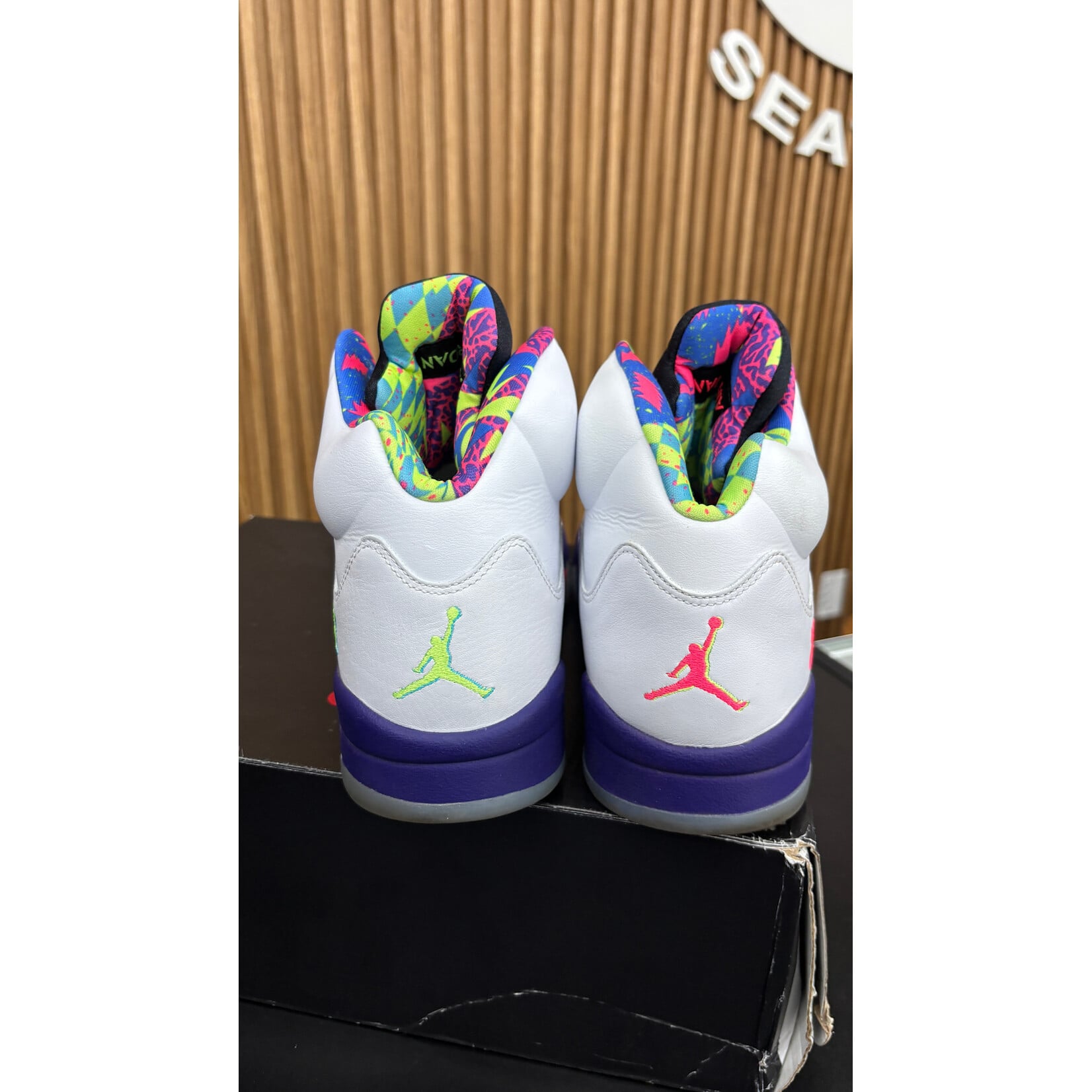 Jordan Jordan 5 Retro Alternate Bel-Air Size 12, PREOWNED*