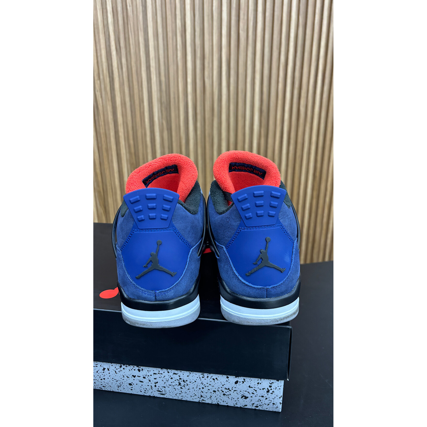 Jordan Jordan 4 Retro Winterized Loyal Blue Size 12, PREOWNED*