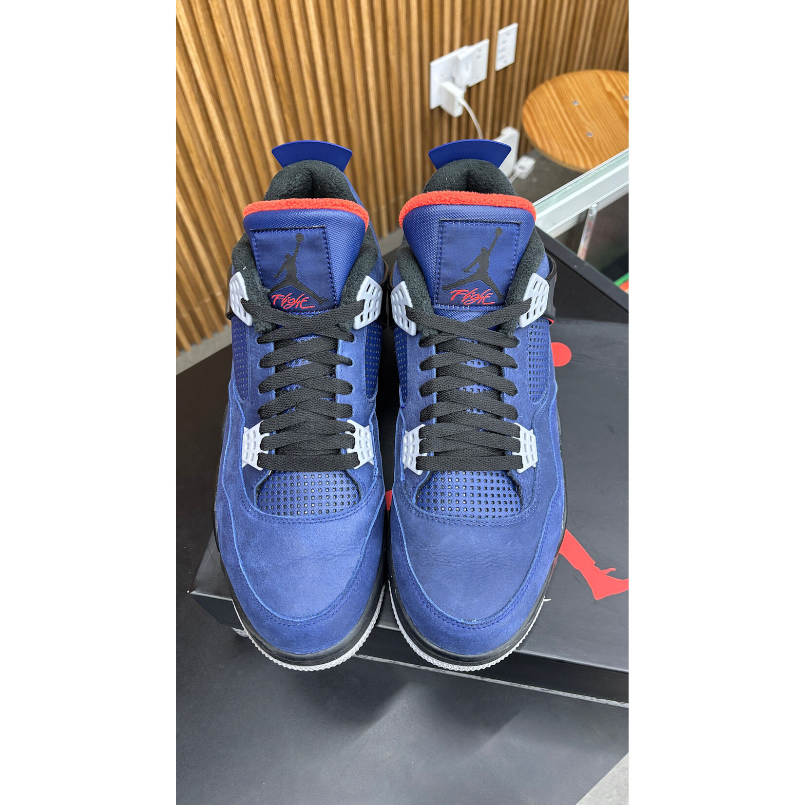 Jordan Jordan 4 Retro Winterized Loyal Blue Size 12, PREOWNED*