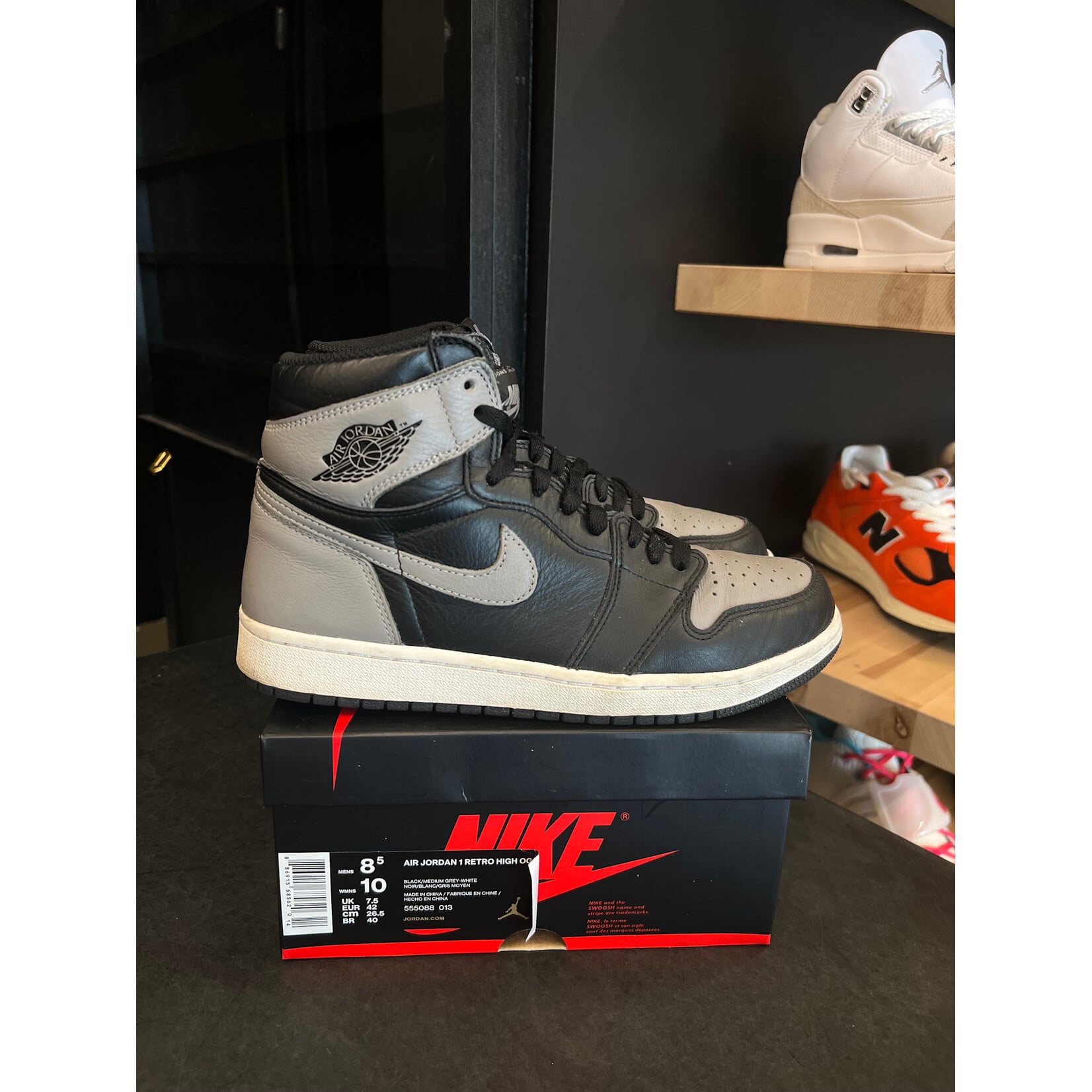 Jordan Jordan 1 Retro High Shadow (2018) Size 8.5, PREOWNED