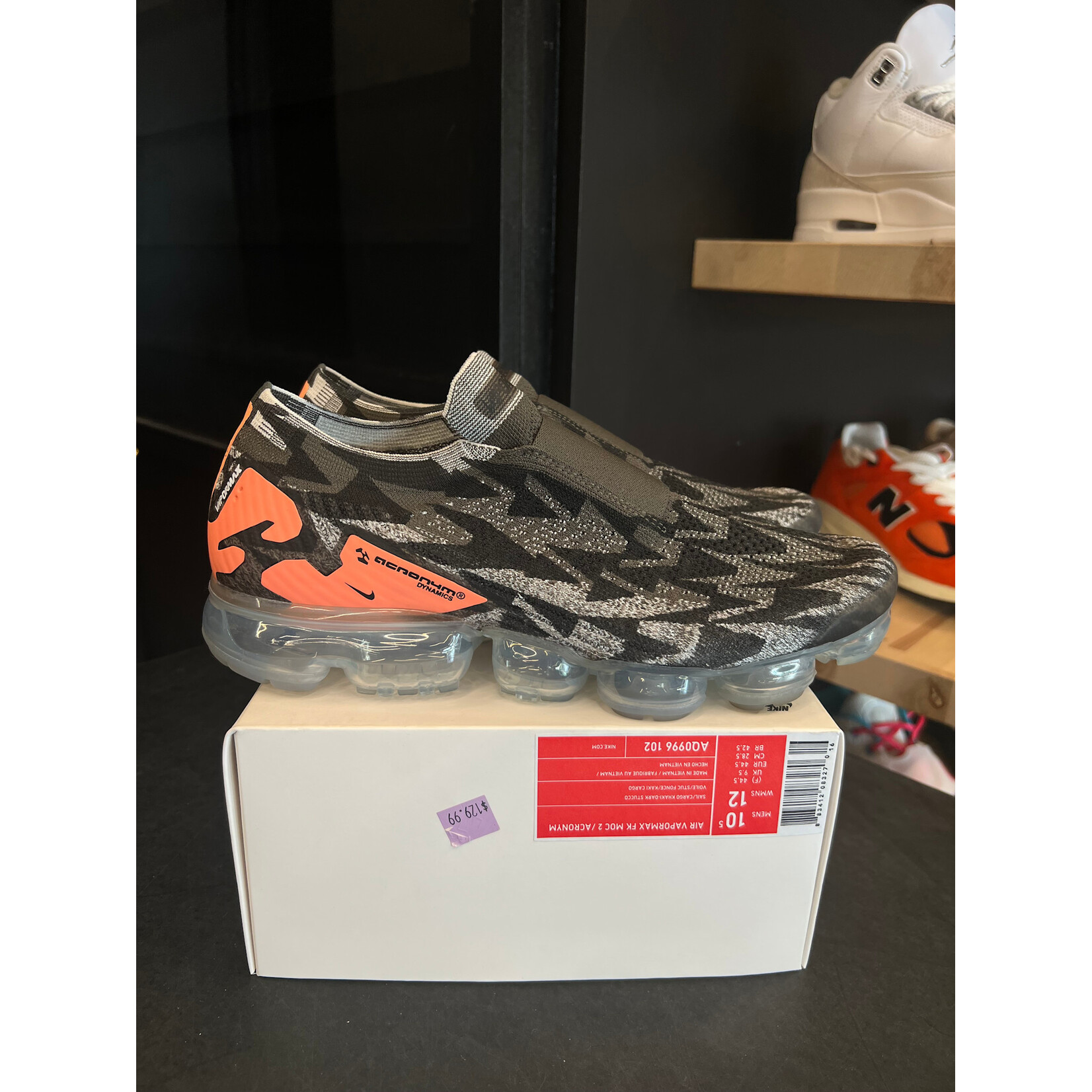 Nike Nike Air VaporMax Moc 2 Acronym Sail Size 10.5, PREOWNED