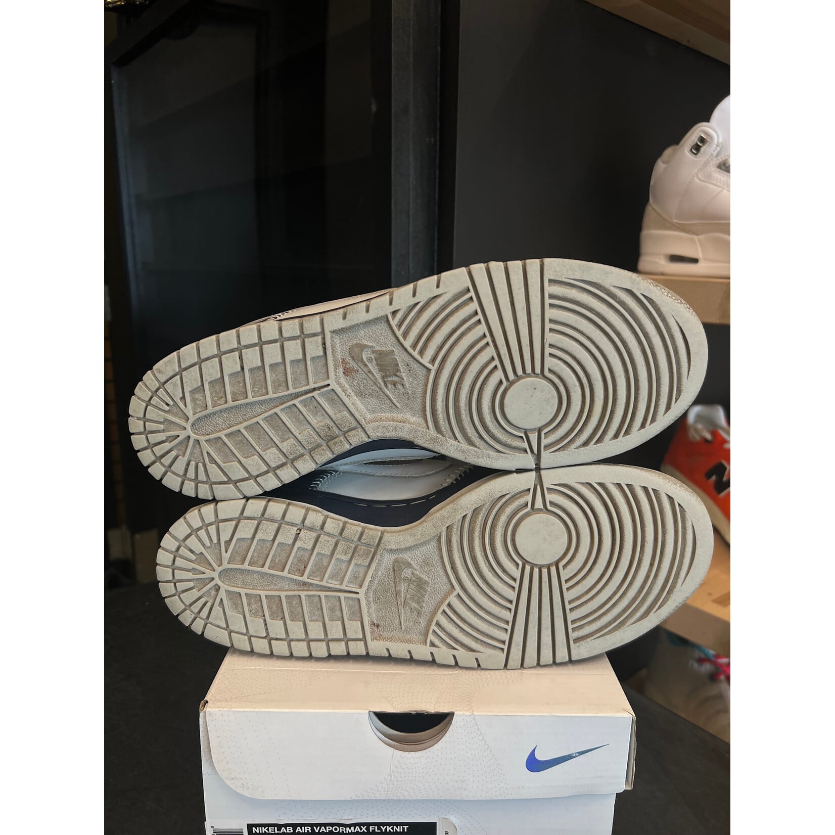 Nike Nike Dunk Low Baseball Neutral Grey Midnight Navy Size 9.5, PREOWNED
