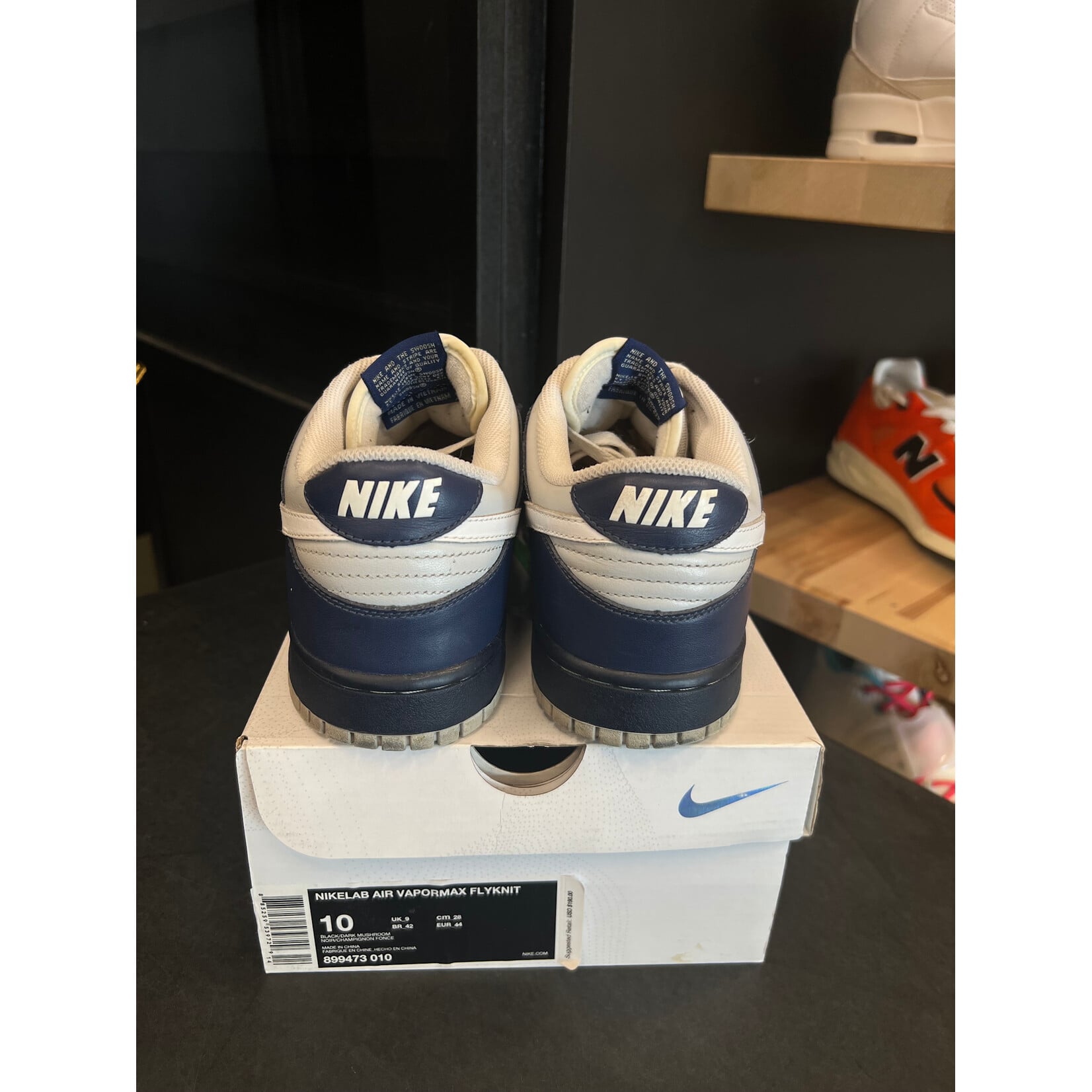 Nike Nike Dunk Low Baseball Neutral Grey Midnight Navy Size 9.5, PREOWNED