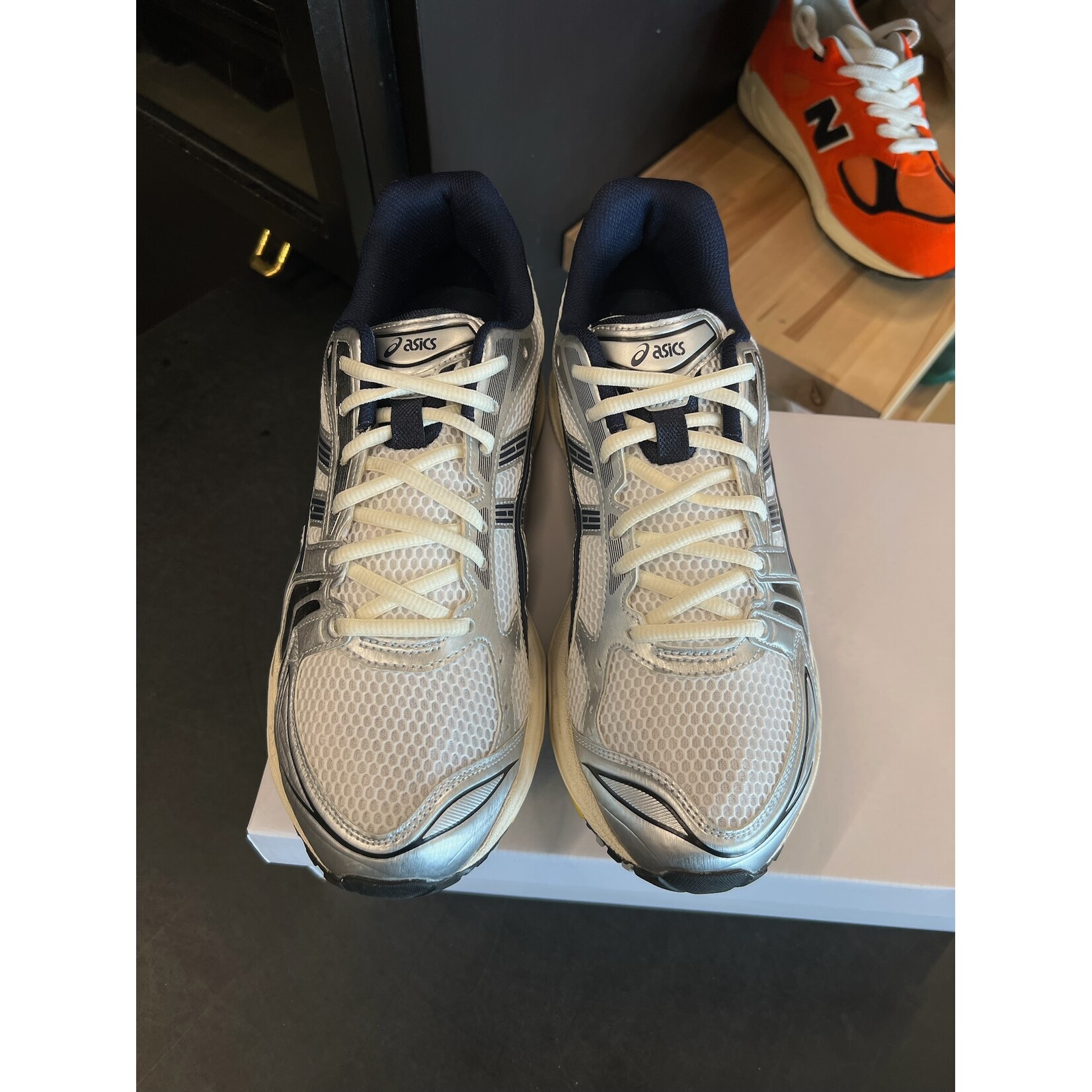 ASICS ASICS Gel-Kayano 14 JJJJound White Navy Size 11, PREOWNED*