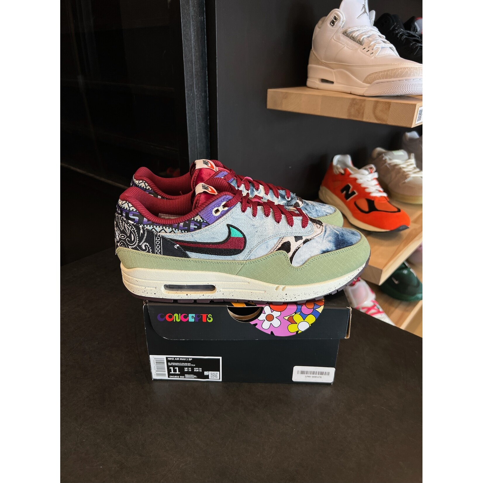 Nike Nike Air Max 1 SP Concepts Mellow Size 11, PREOWNED*