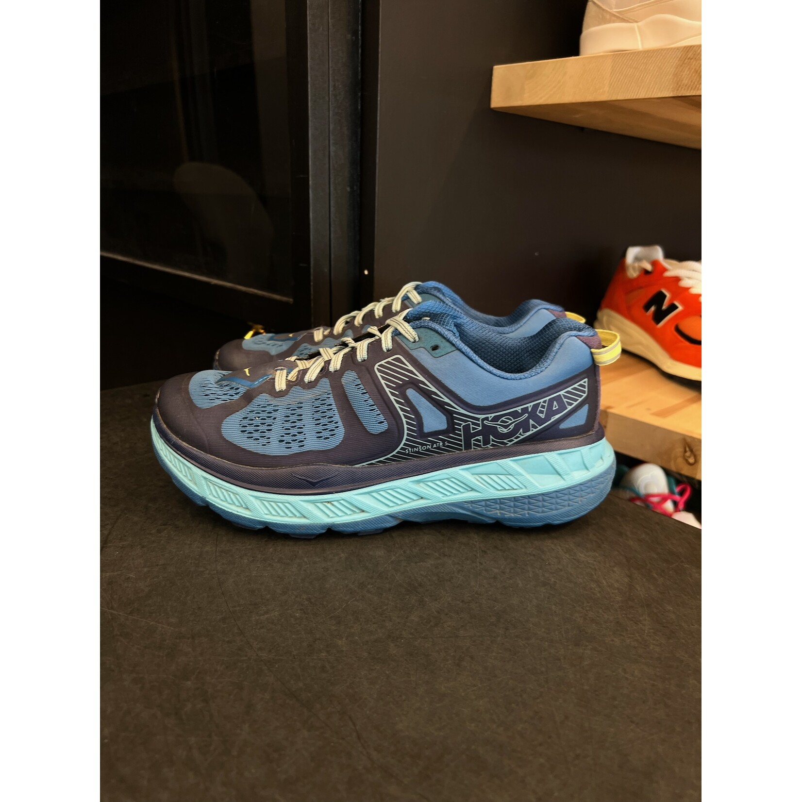Hoka Hoka One One Stinson ATR 5 Blue Size 9.5, PREOWNED