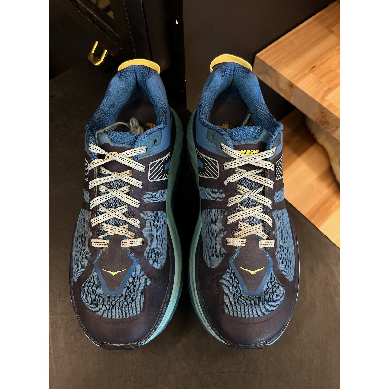 Hoka Hoka One One Stinson ATR 5 Blue Size 9.5, PREOWNED