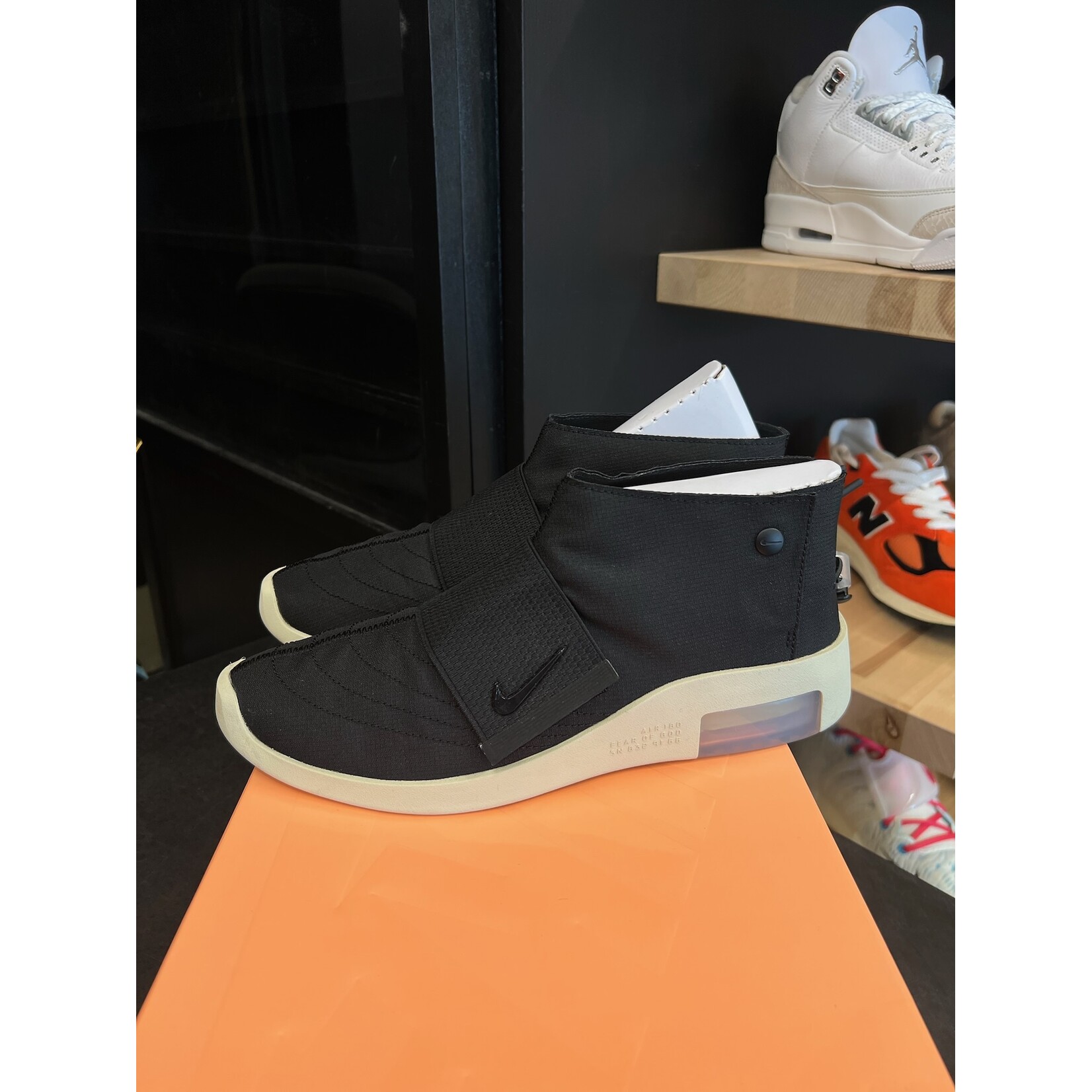Nike Nike Air Fear Of God Moccasin Black Size 9, PREOWNED*