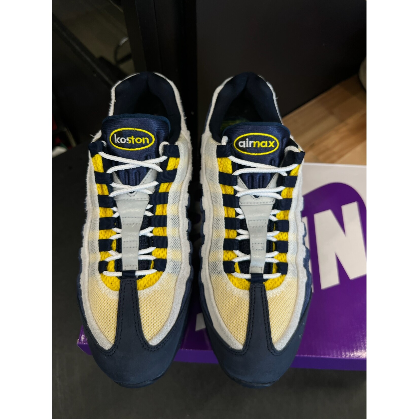 Nike Nike Air Max 95 SB Eric Koston Obsidian Speed Yellow Size 9.5, PREOWNED*