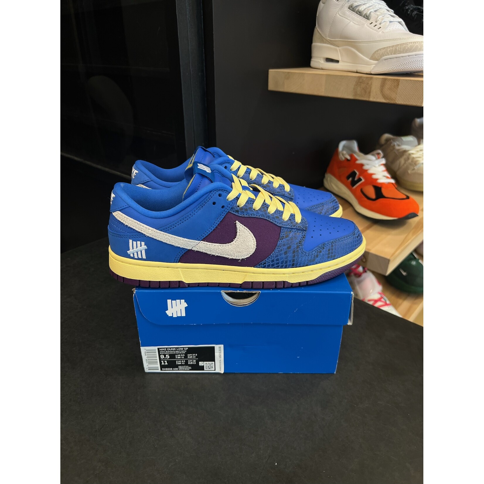 Nike Nike Dunk Low Undefeated 5 On It Dunk vs. AF1 Size 9.5, PREOWNED*