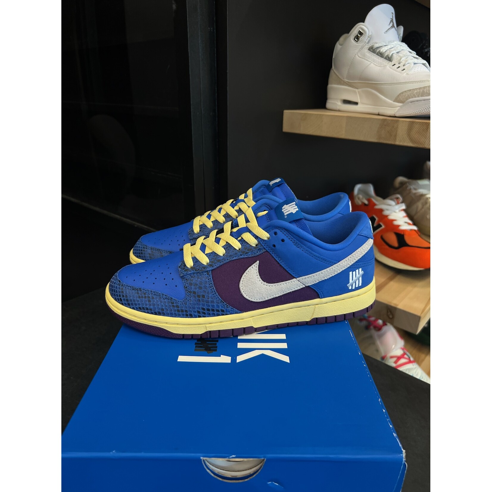 Nike Nike Dunk Low Undefeated 5 On It Dunk vs. AF1 Size 9.5, PREOWNED*