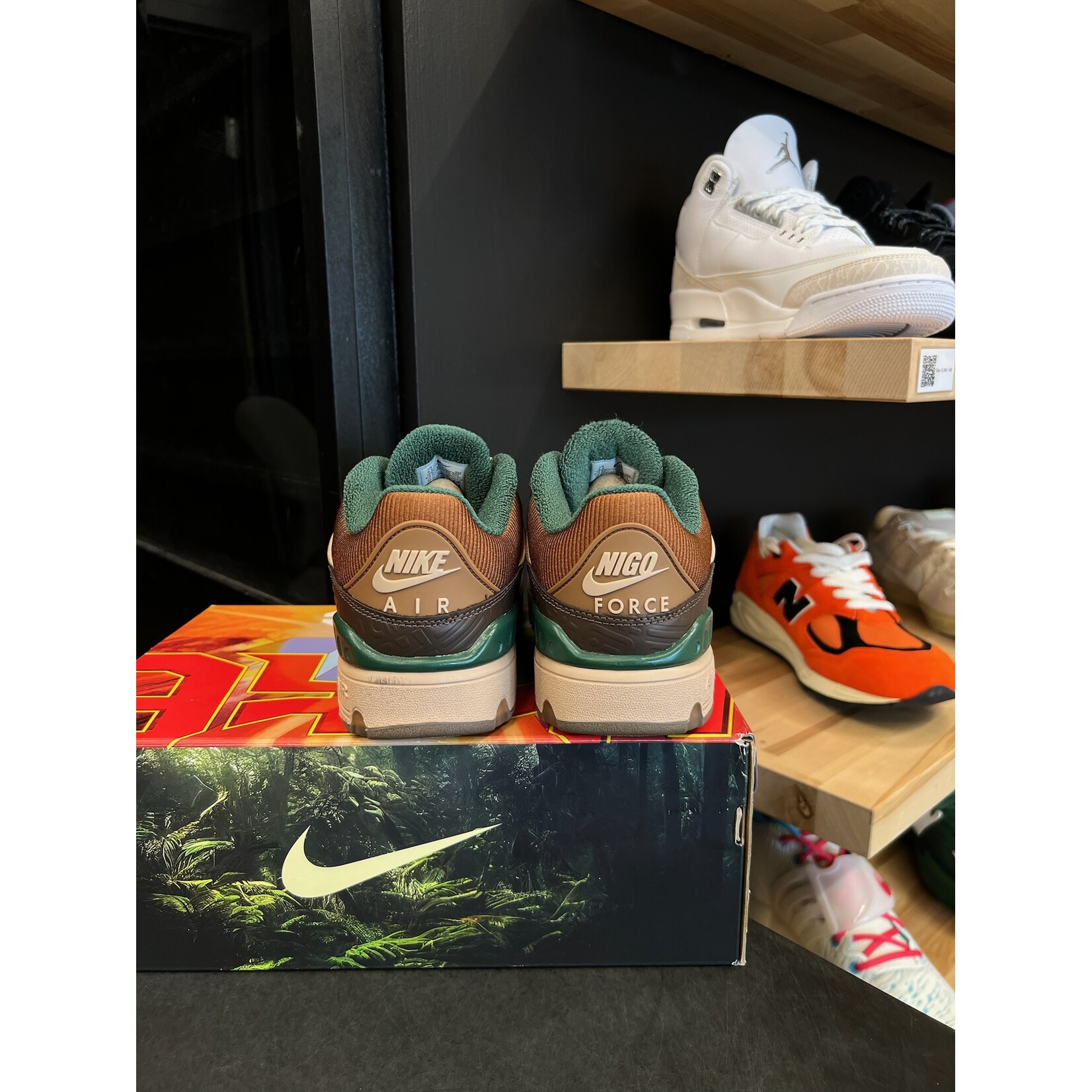 Nike Nike Air Force 3 Low SP Nigo Baroque Brown Size 9.5, PREOWNED*