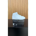 Jordan Jordan 1 Mid Triple White Size 11, PREOWNED*