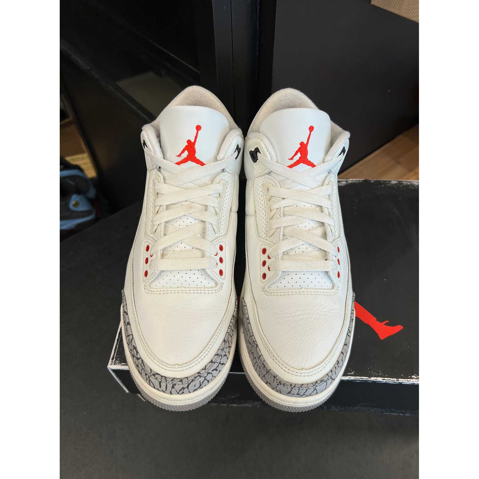 Jordan Jordan 3 Retro White Cement Reimagined Size 8.5, PREOWNED