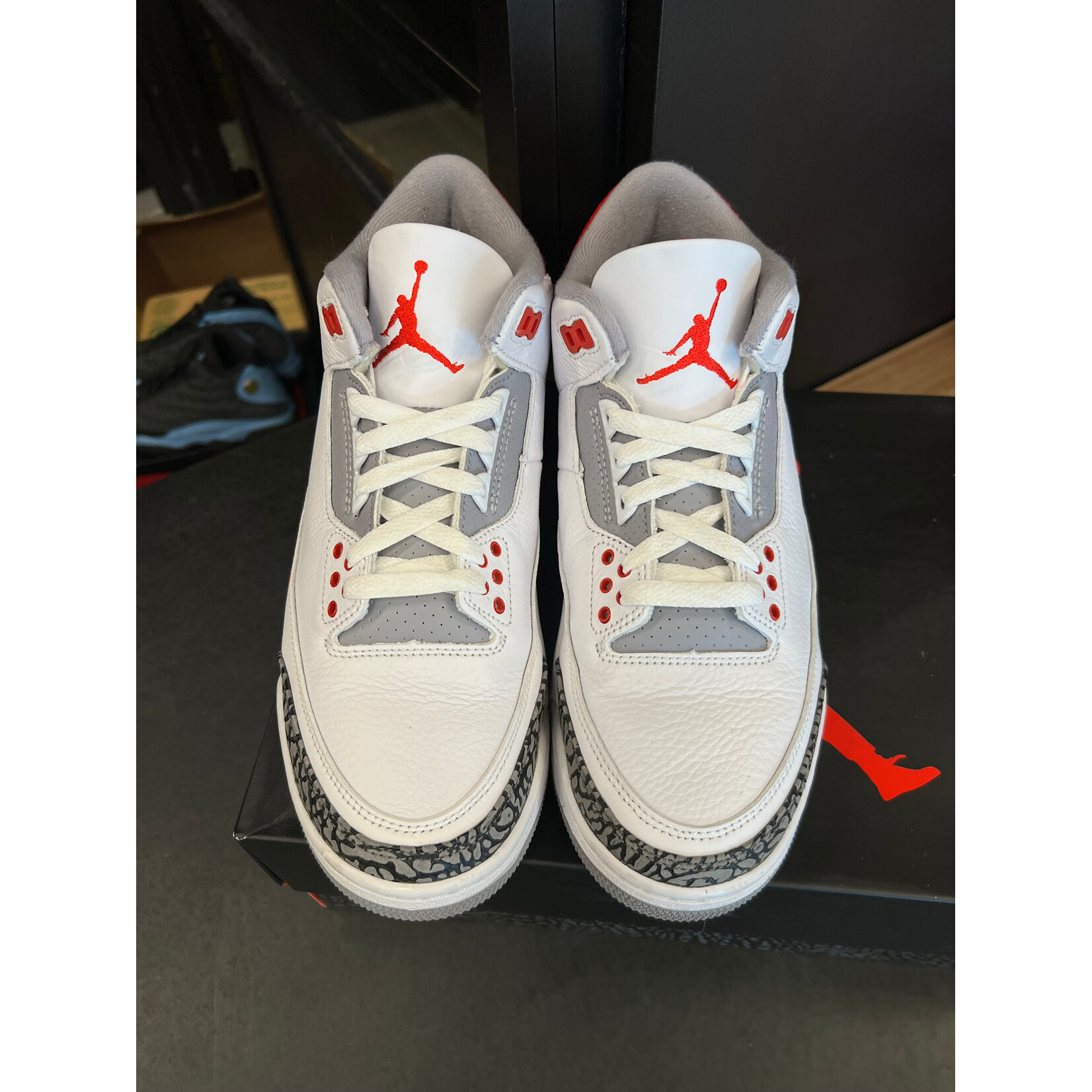 Jordan Jordan 3 Retro Fire Red (2022) Size 8.5, PREOWNED*