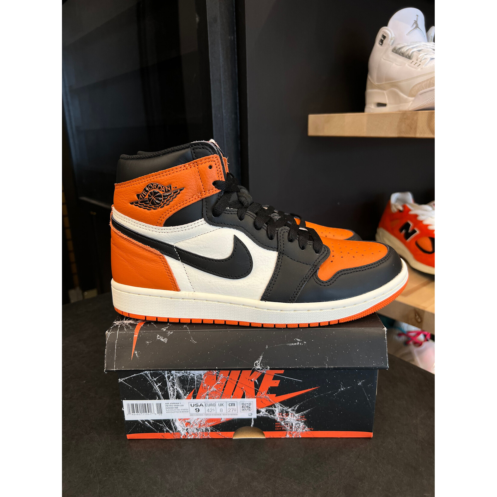 Jordan Jordan 1 Retro High OG Shattered Backboard (2025) Size 9, PREOWNED*