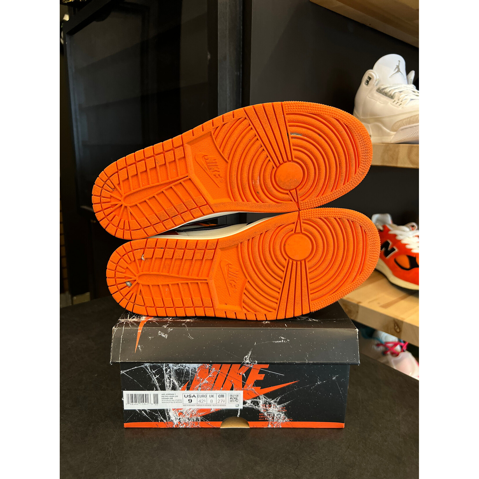 Jordan Jordan 1 Retro High OG Shattered Backboard (2025) Size 9, PREOWNED*