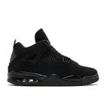 Jordan Jordan 4 Retro Black Cat (2025) Size 9.5, DS BRAND NEW DAMAGE BOX