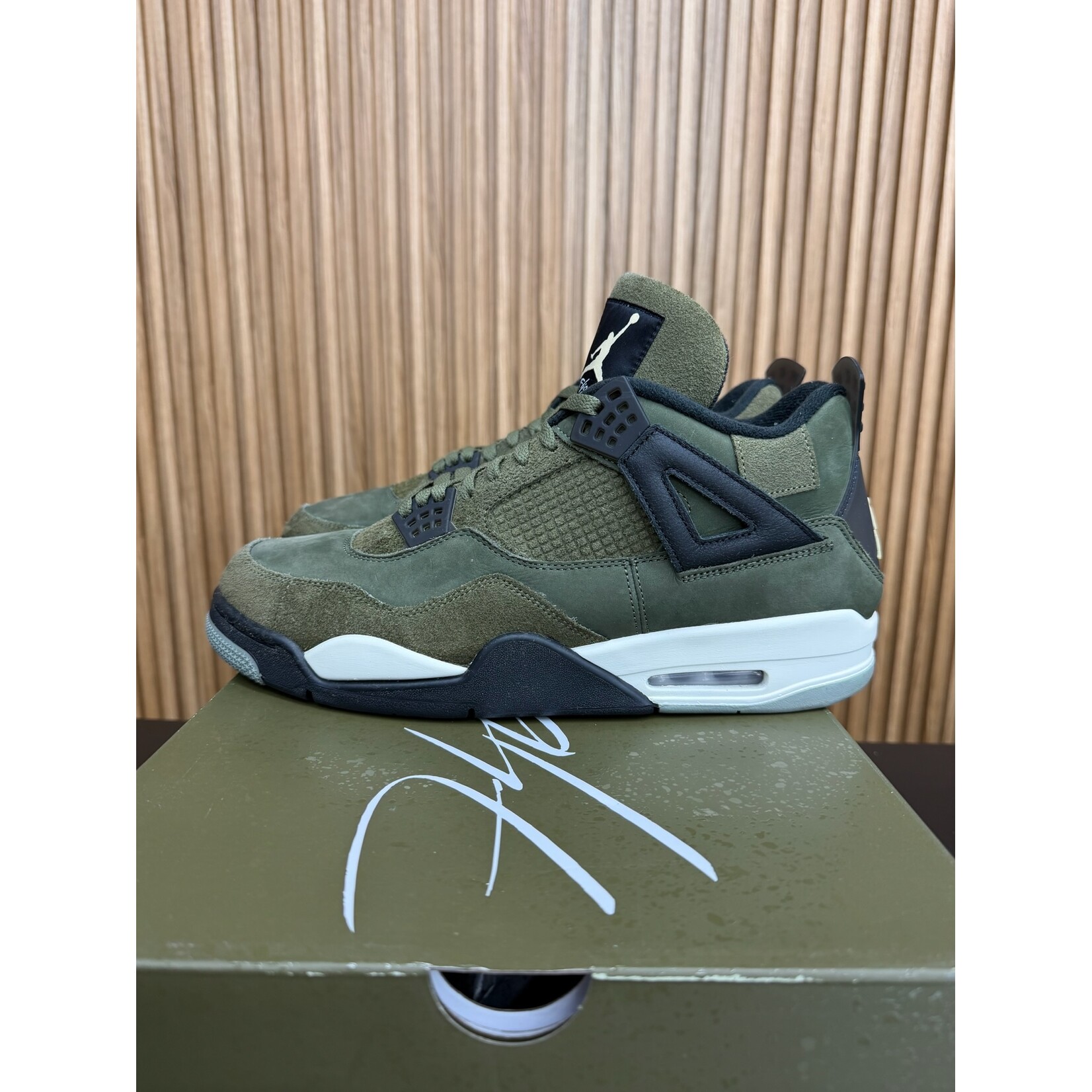 Jordan Jordan 4 Retro SE Craft Medium Olive Size 13, PREOWNED