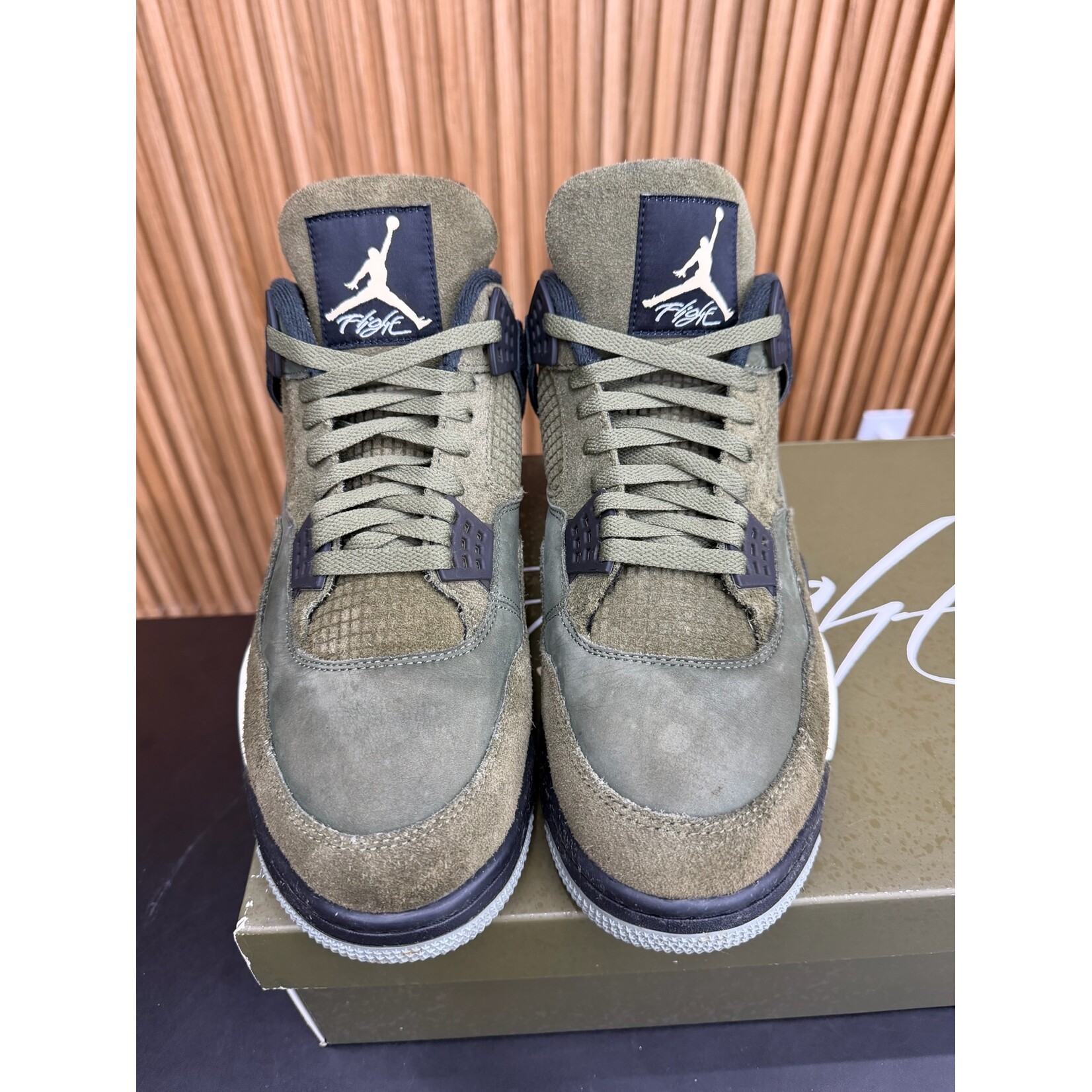 Jordan Jordan 4 Retro SE Craft Medium Olive Size 13, PREOWNED