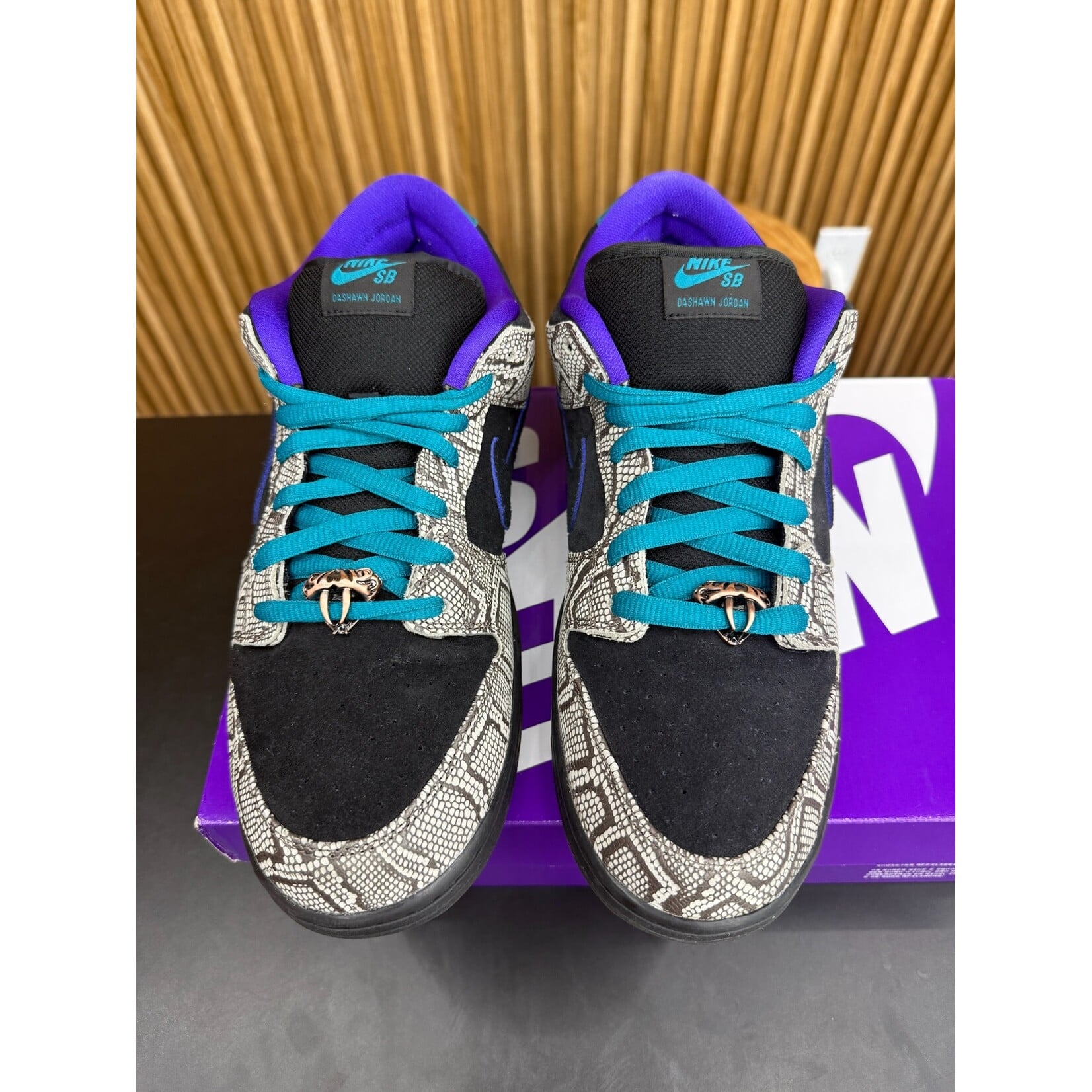 Nike Nike SB Dunk Low Dashawn Jordan Copperhead Size 13, PREOWNED*
