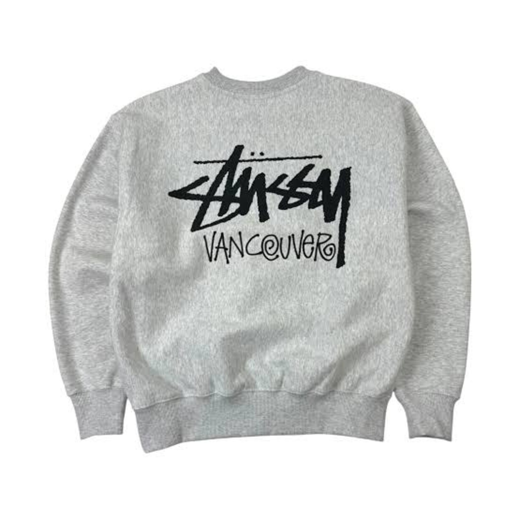 Stussy Stussy Vancouver Crewneck Ash Heather Size Medium, DS BRAND NEW