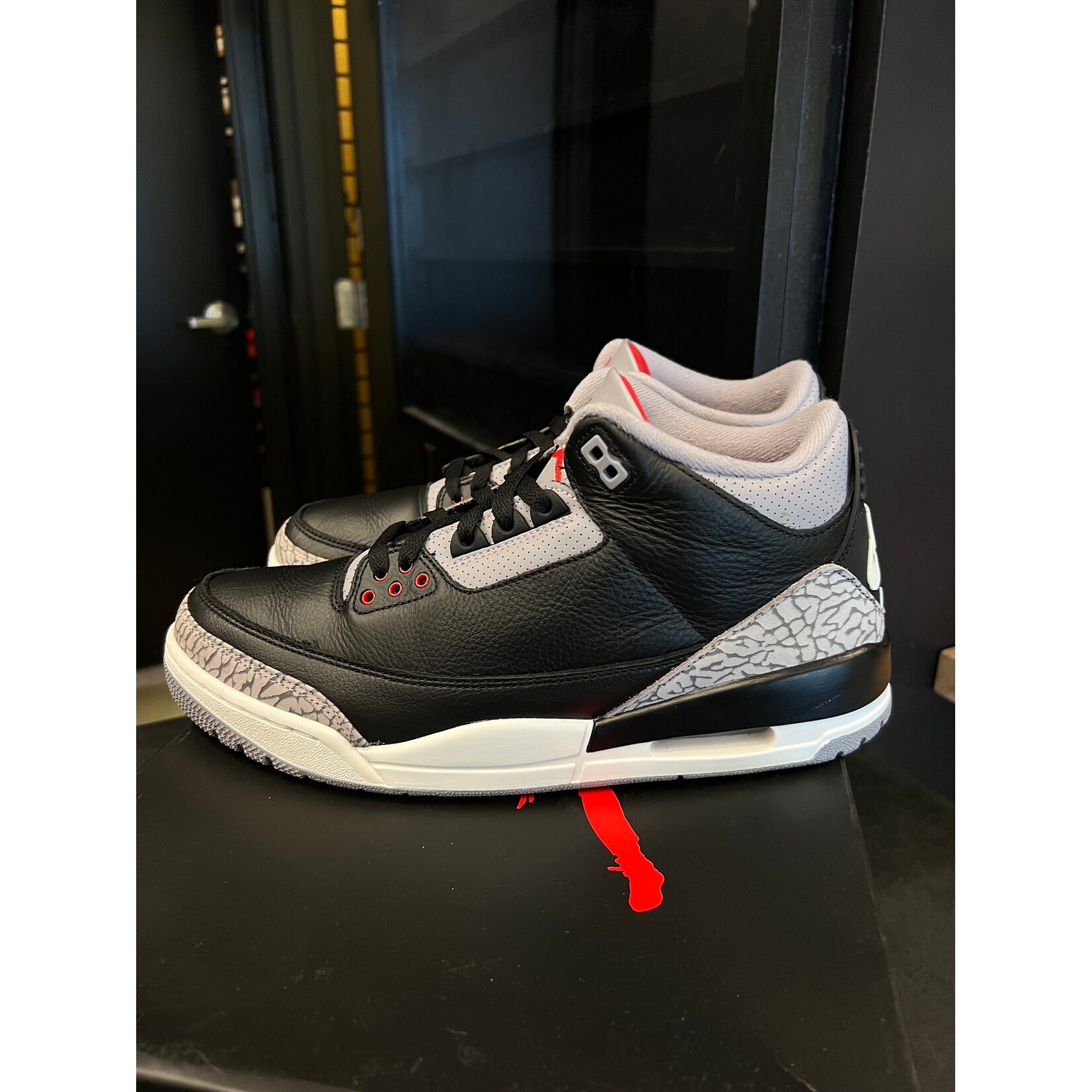 Jordan Jordan 3 Retro OG Black Cement (2024) Size 11, PREOWNED*