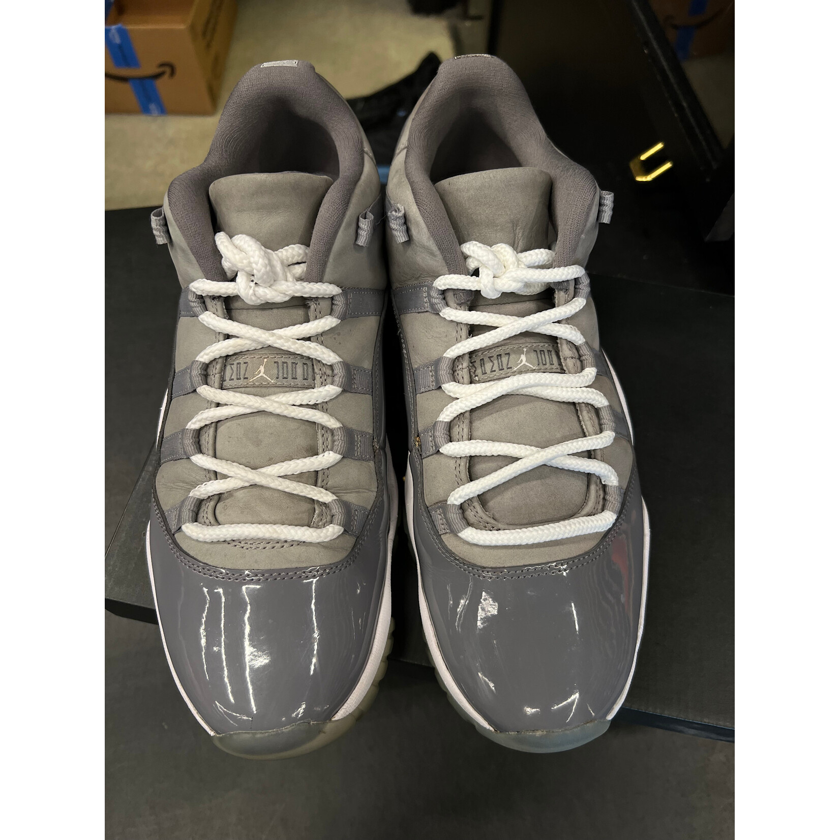 Jordan Jordan 11 Retro Low Cool Grey Size 11.5, PREOWNED*