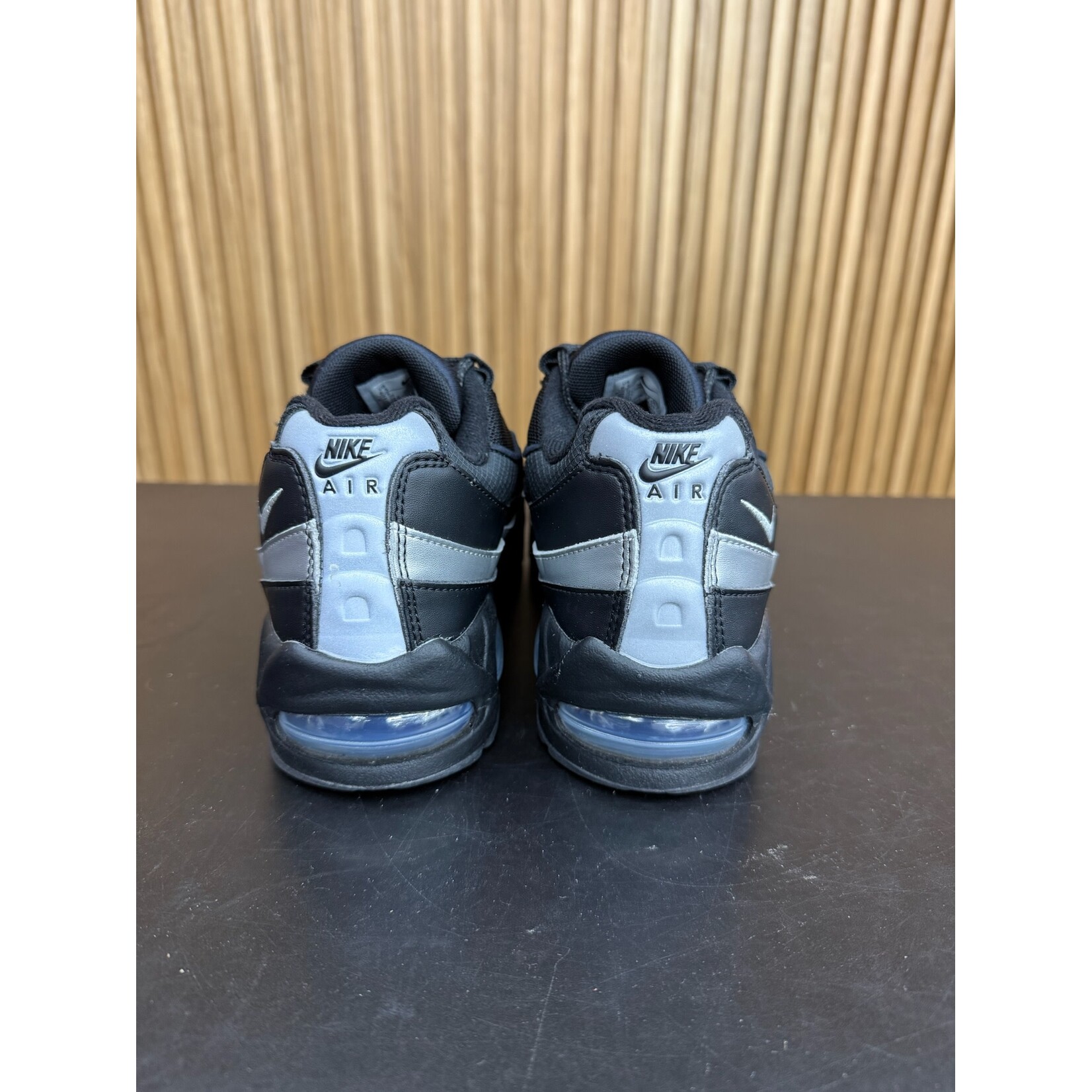Nike Nike Air Max 95 OG Big Bubble Black White Metallic Silver Size 6.5, PREOWNED NO BOX